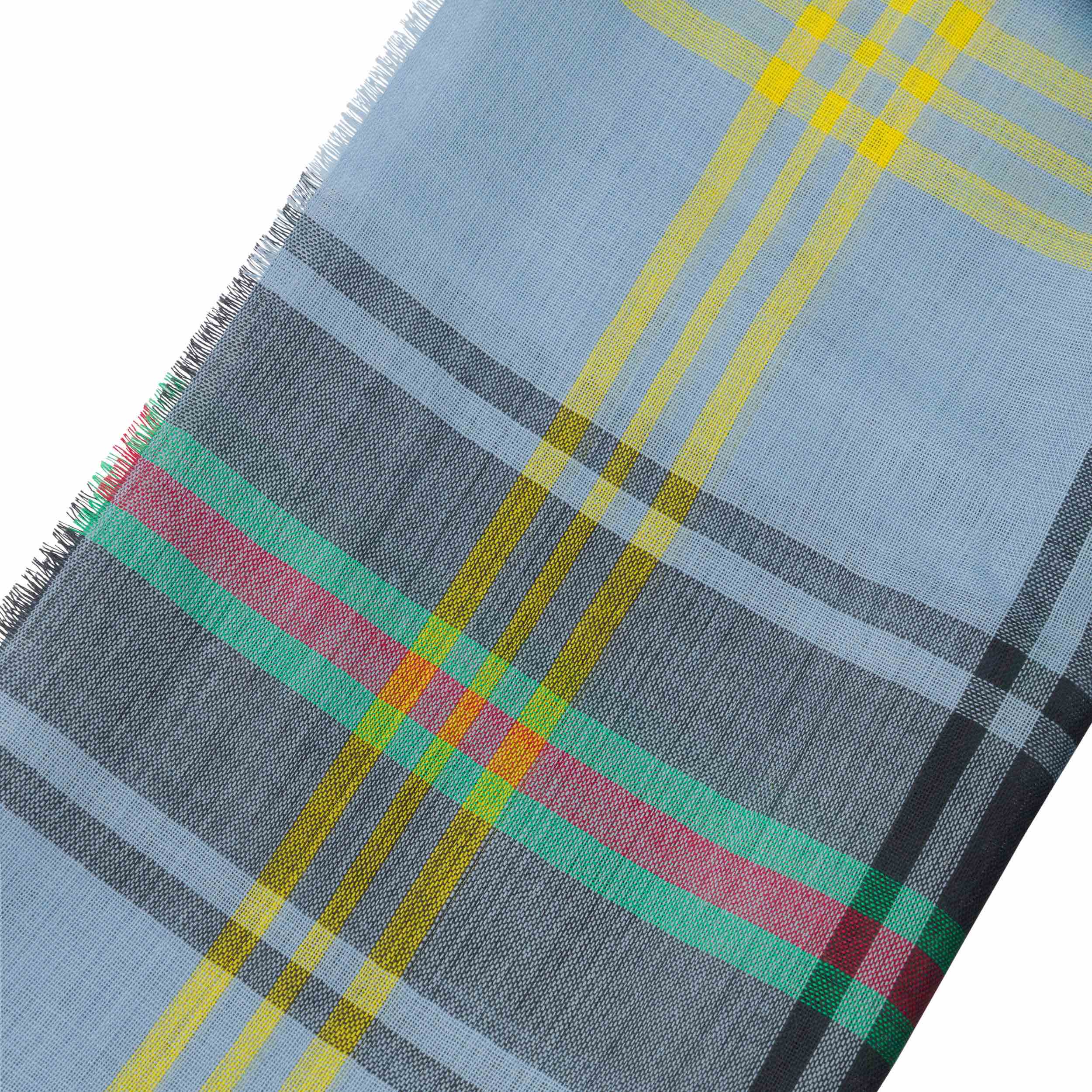 Carrier Company Extra Fine Merino Scarf in Bell of The Borders Tartan