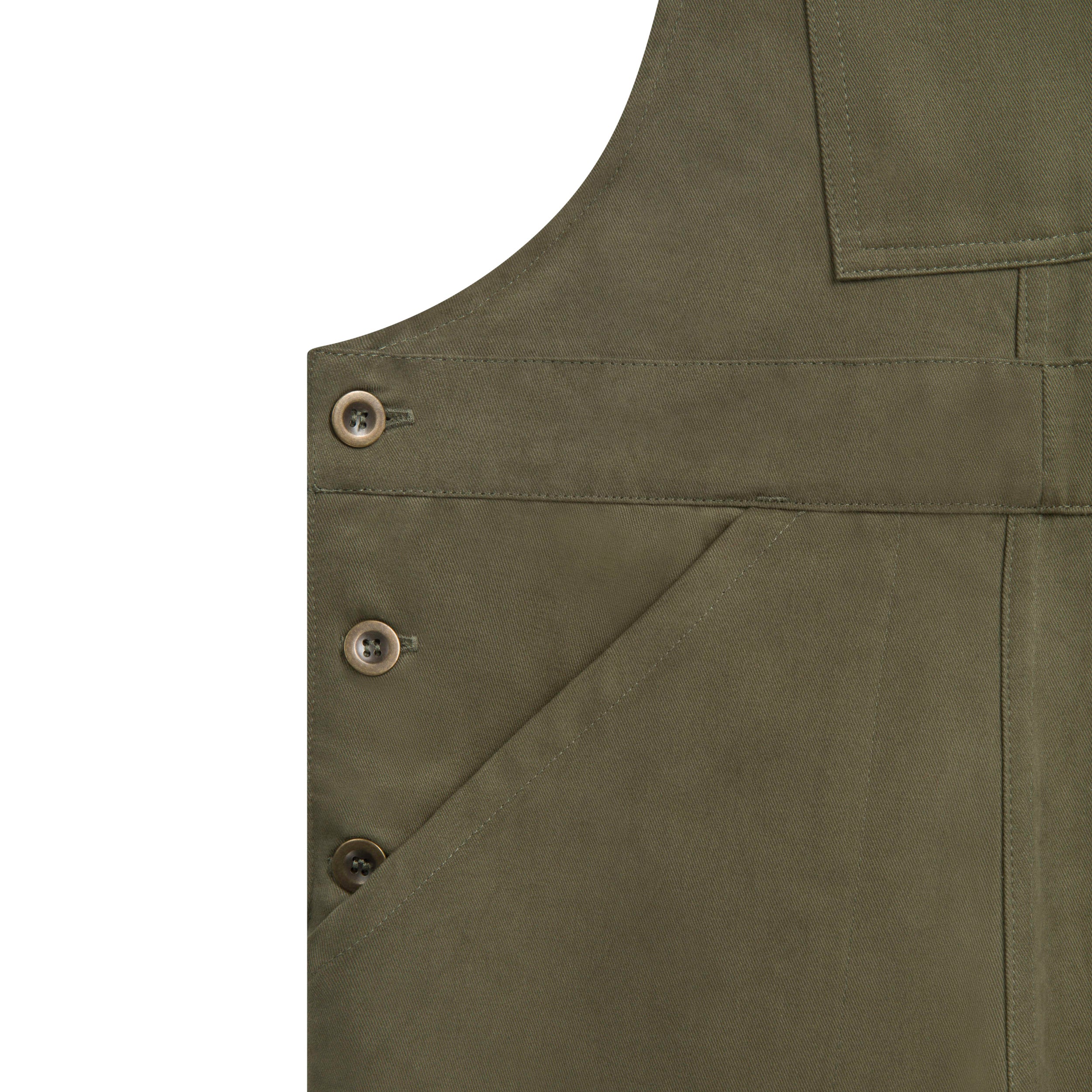 Carrier Company Women's Dungarees in Olive