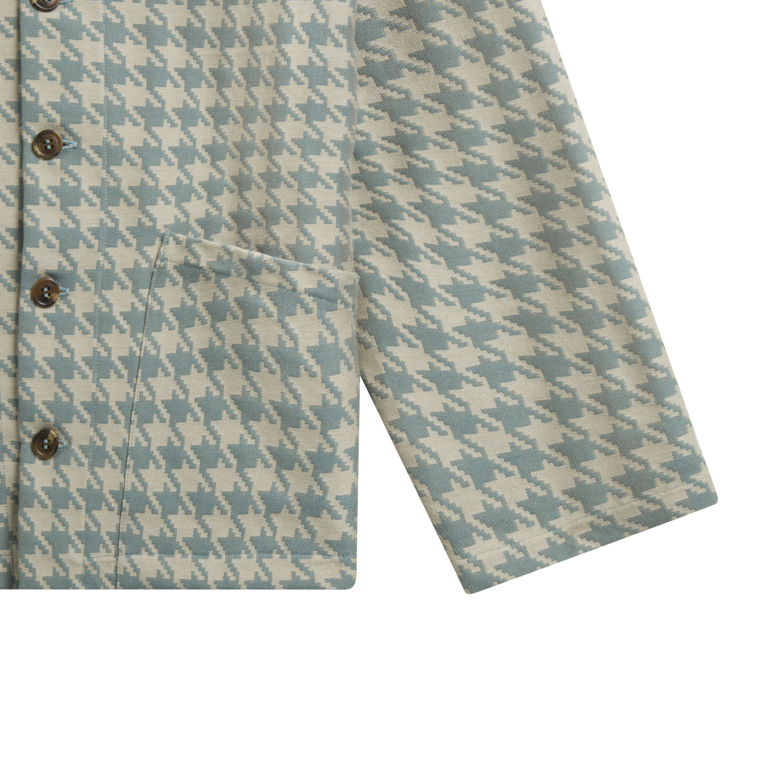 Carrier Company x Flora Soames Norfolk Work Jacket in Duck Egg Walt