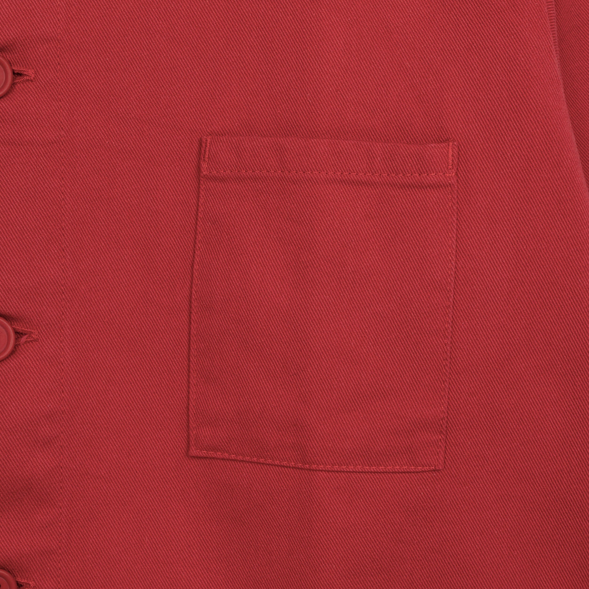 Carrier Company Garment-Dyed Norfolk Work Jacket in Poppy