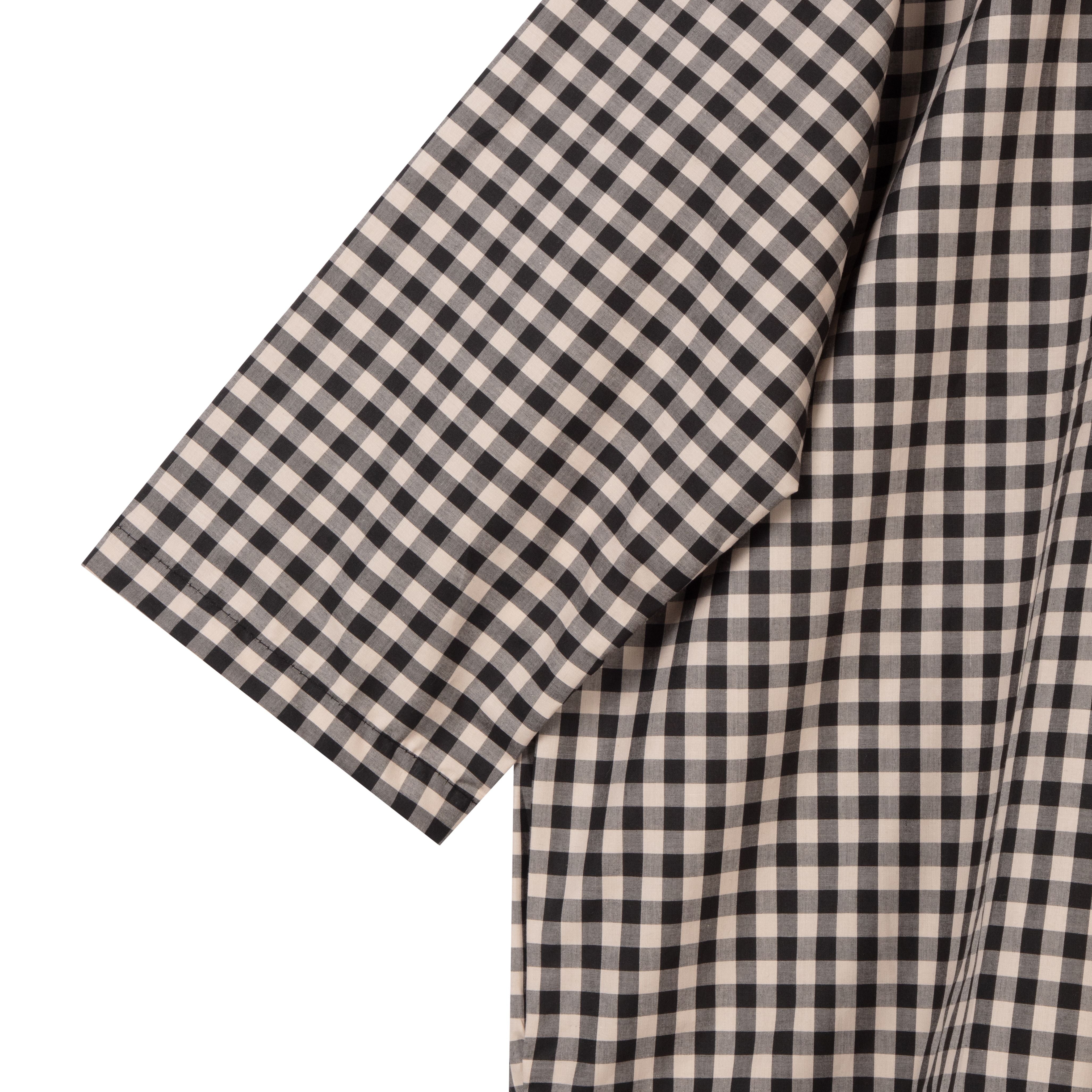 Gingham Cotton Tee Shirt