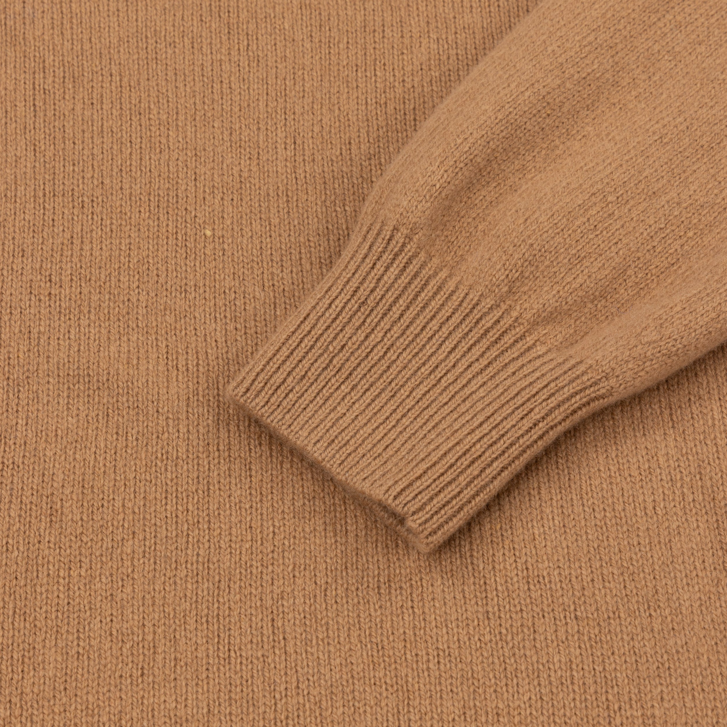 Carrier Company Merino & Cashmere Jumper in Sand