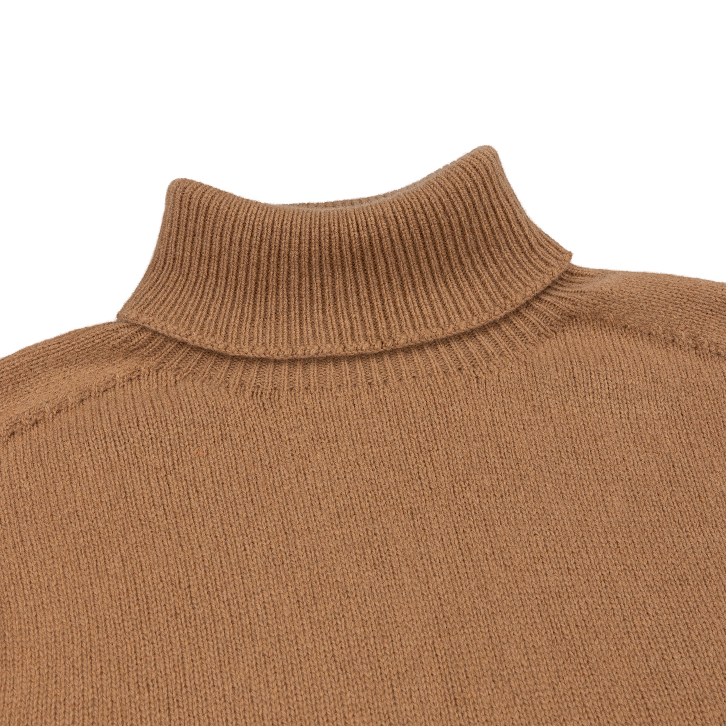 Carrier Company Merino & Cashmere Jumper in Sand