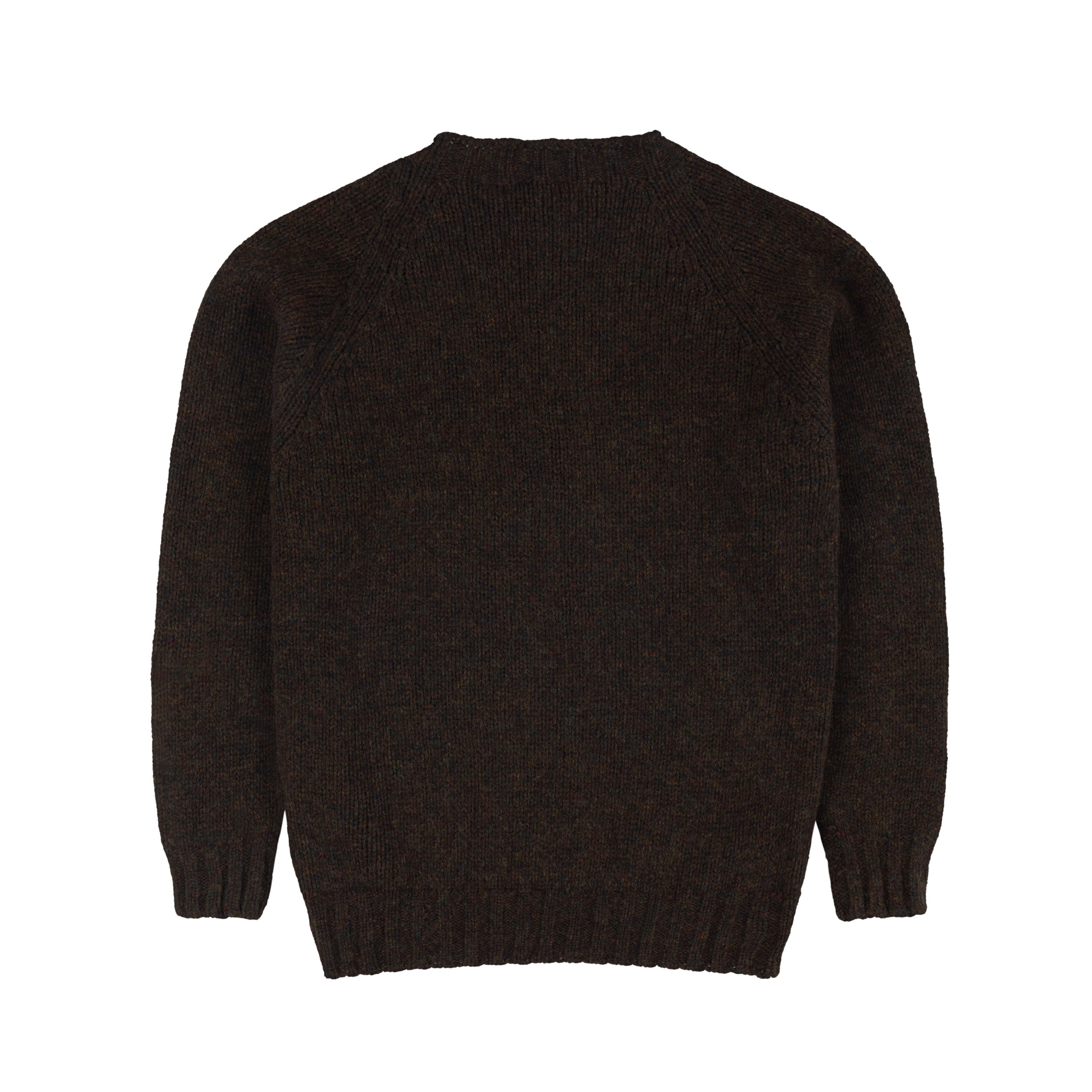 Carrier Company 4 Ply Lambswool Jumper In Carob