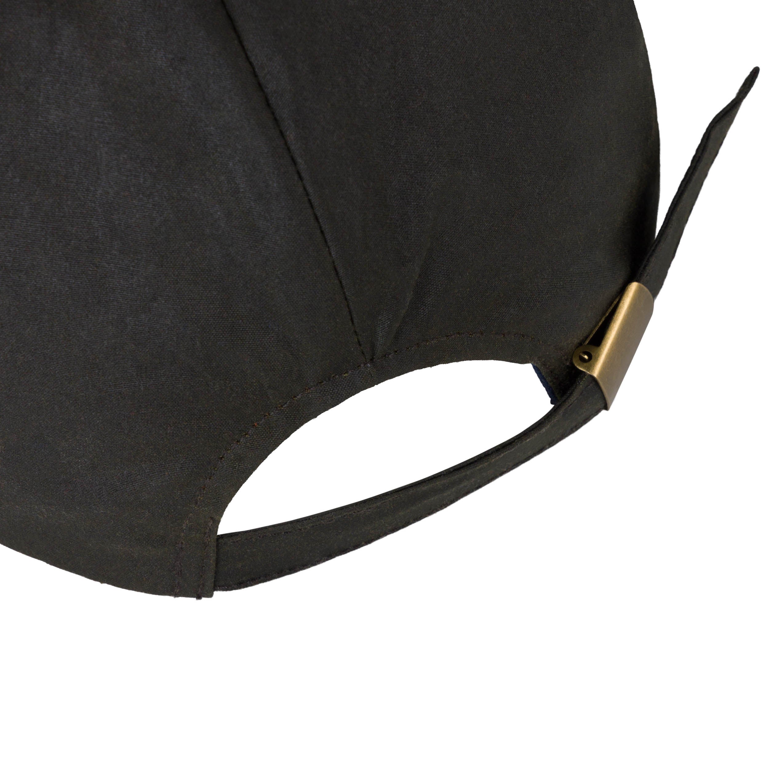 Carrier Company Waxed Cotton Baseball Cap in Dark Olive