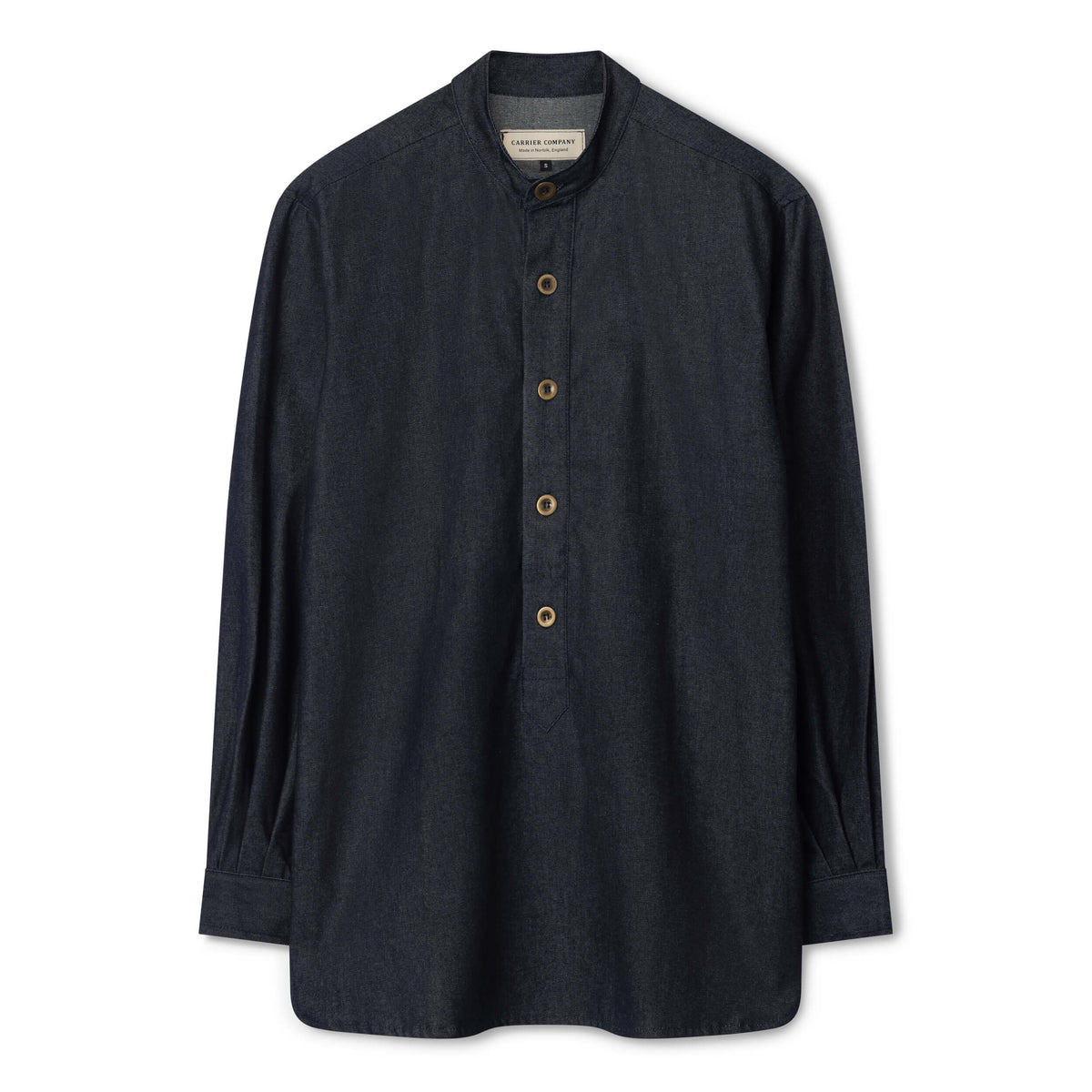 Carrier Company Denim Work Shirt with collar and long sleeves