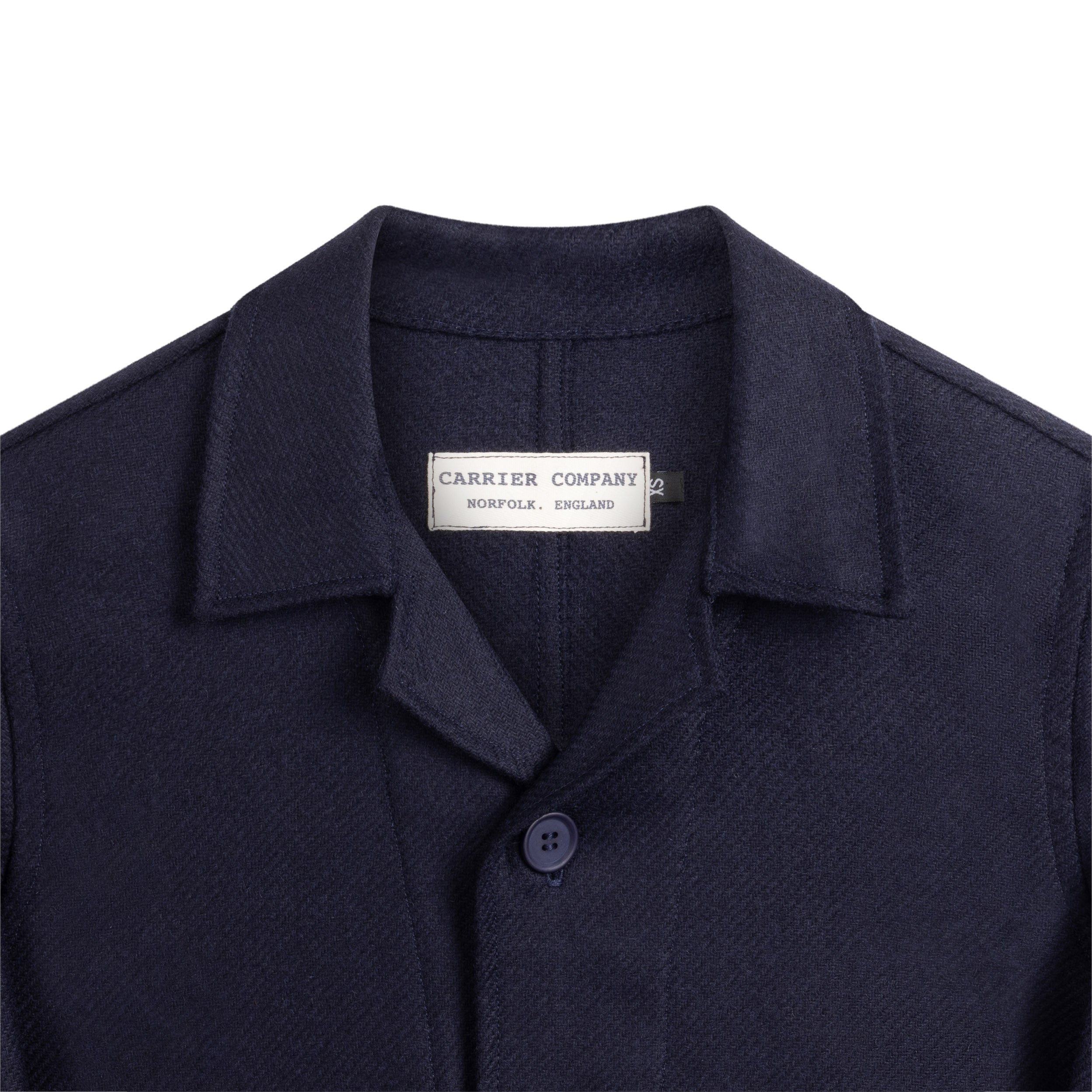 Carrier Company Wool Coat in Navy
