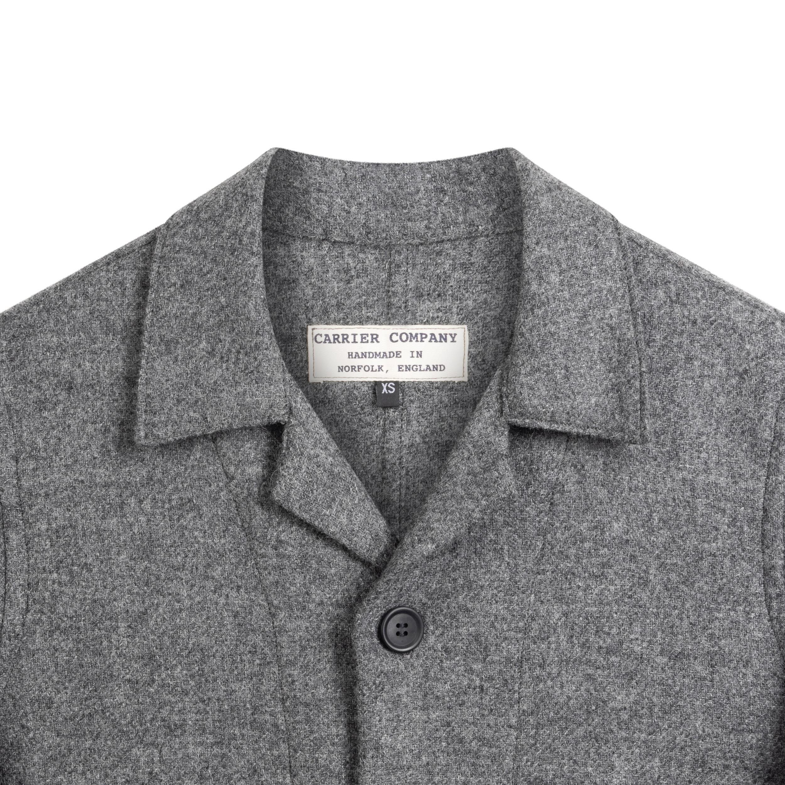 Carrier Company Wool Coat in Grey