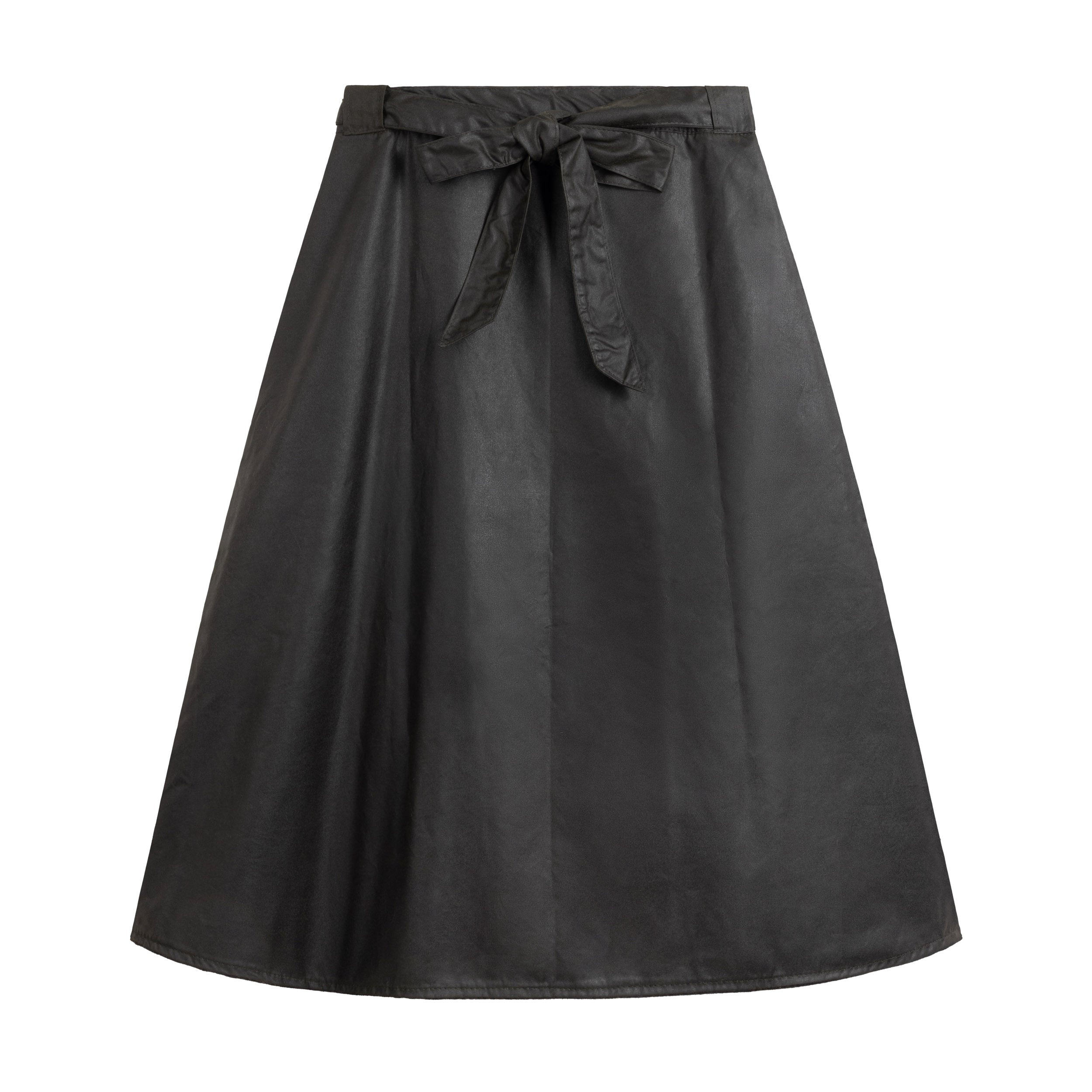 Carrier Company Wax Cotton Wrap Skirt in Olive