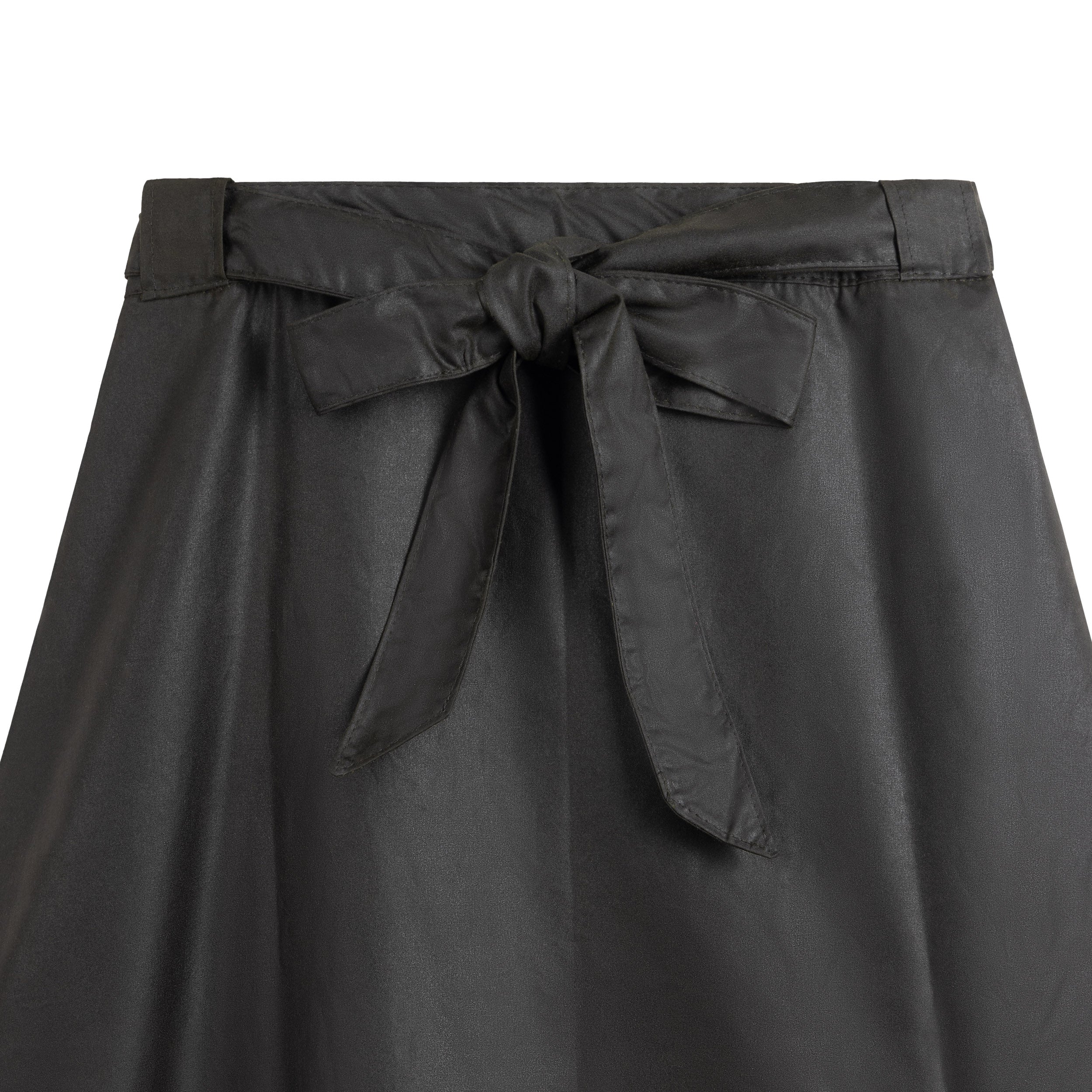 Carrier Company Wax Cotton Wrap Skirt in Olive