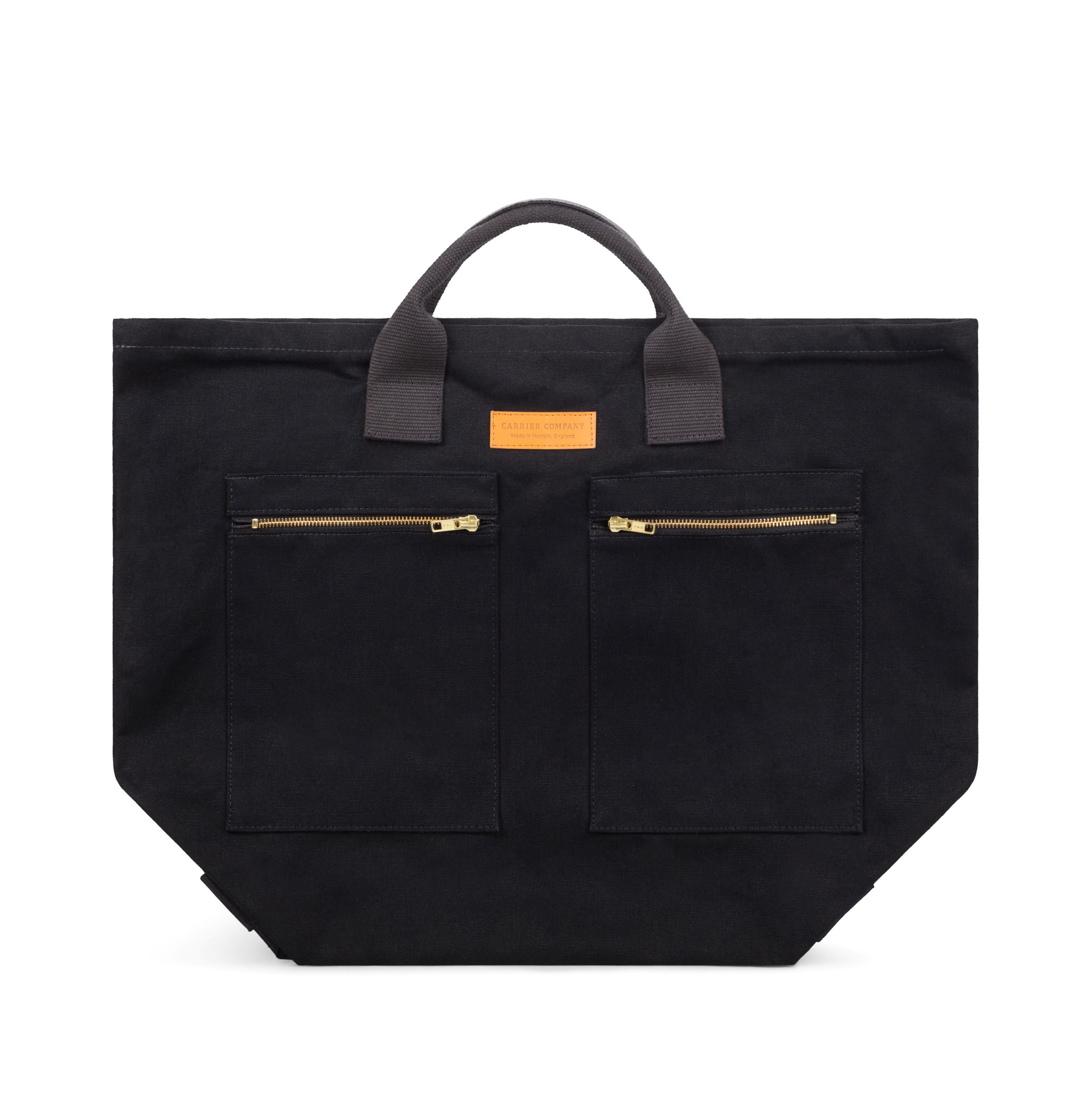 Carrier Company Backpack in Black with Black Straps