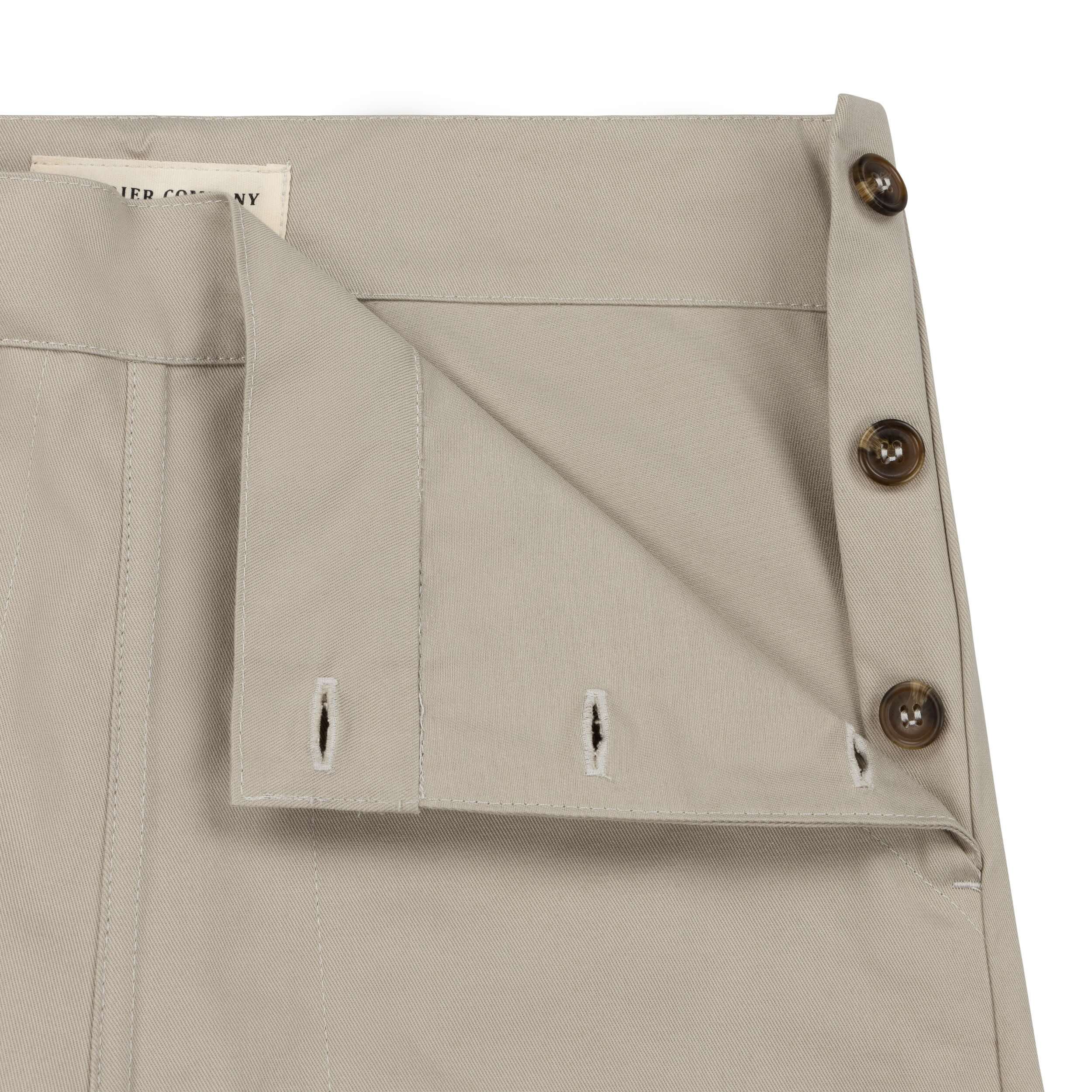 Carrier Company Women's Work Trouser In Stone Cotton Twill