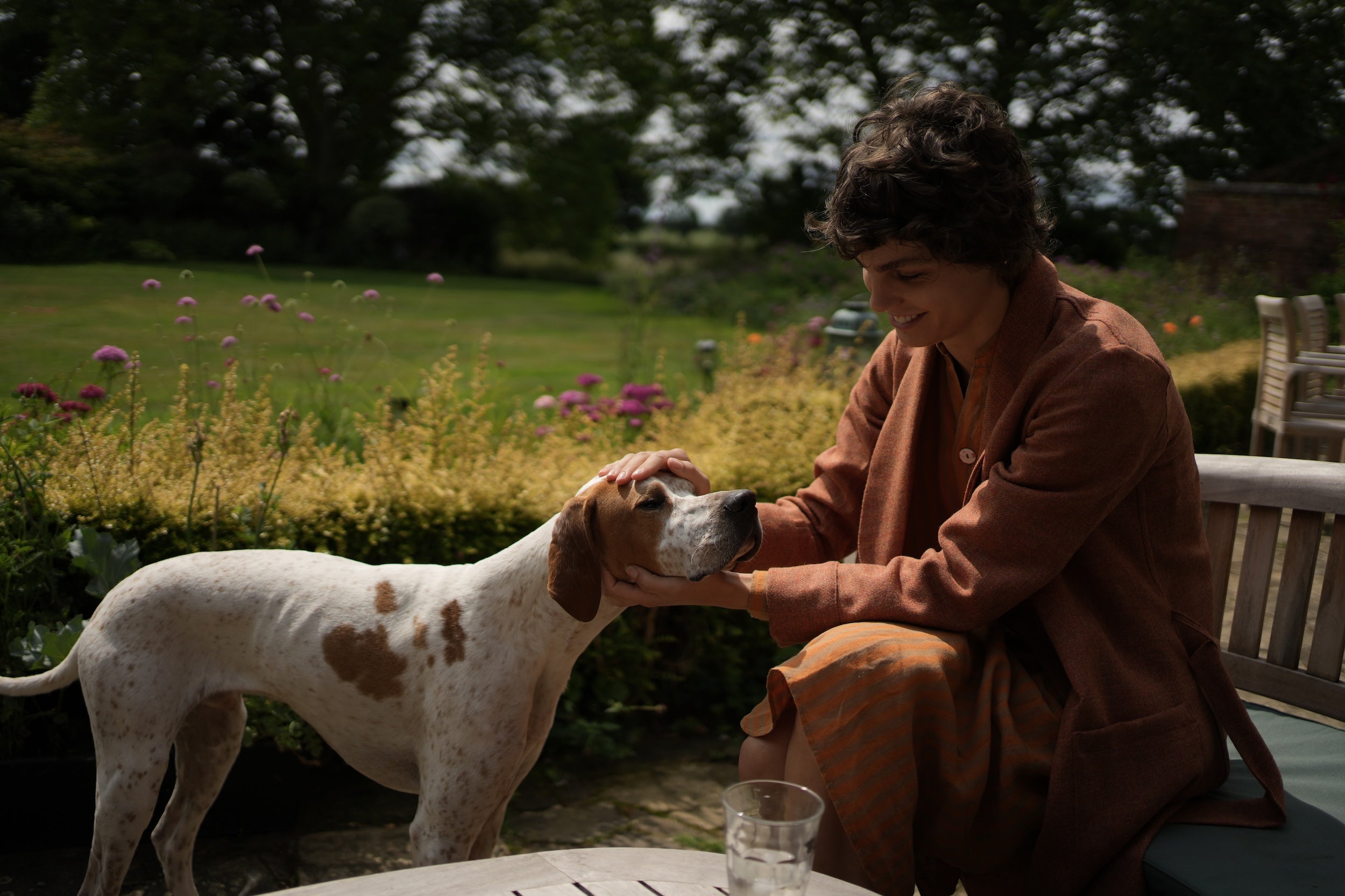 Els Wears Carrier Company Wool Dressing Gown