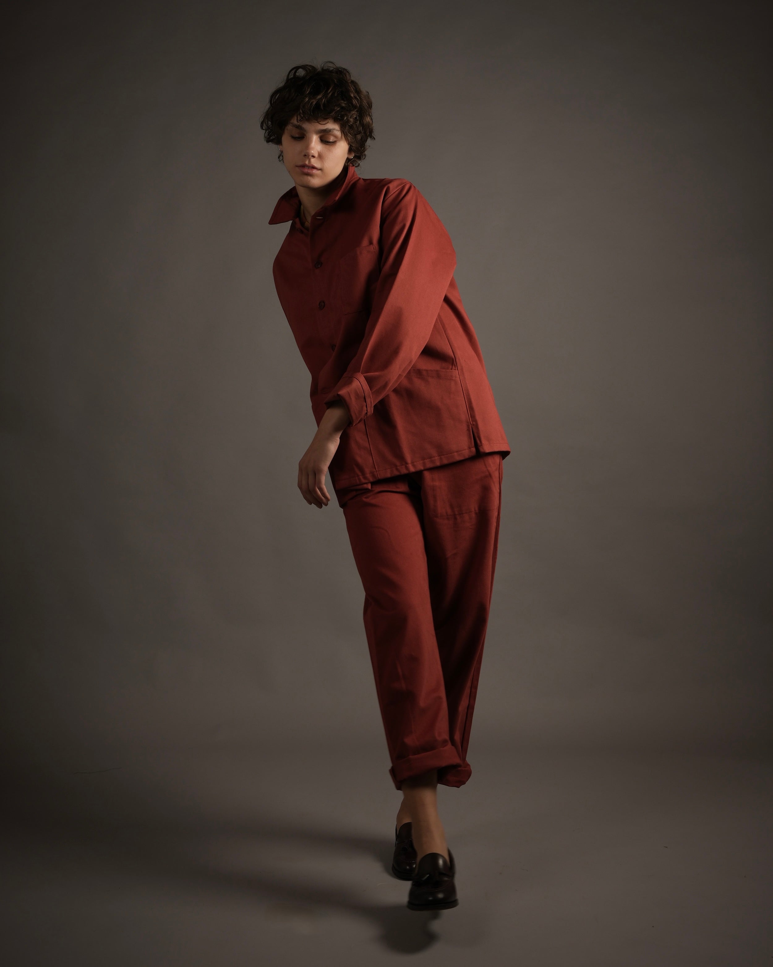 Els is 5'10", a size 8 and wears a Small jacket