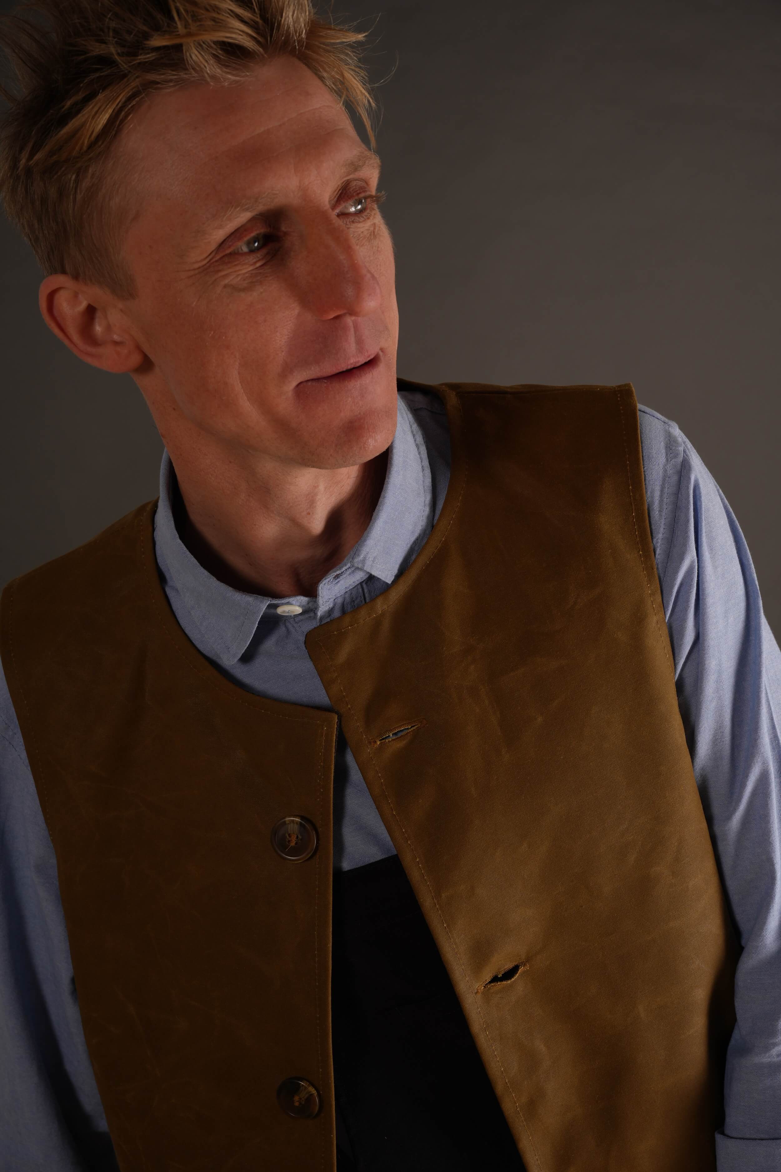 Tommy Wears Carrier Company Waxed Duck Cotton Jerkin