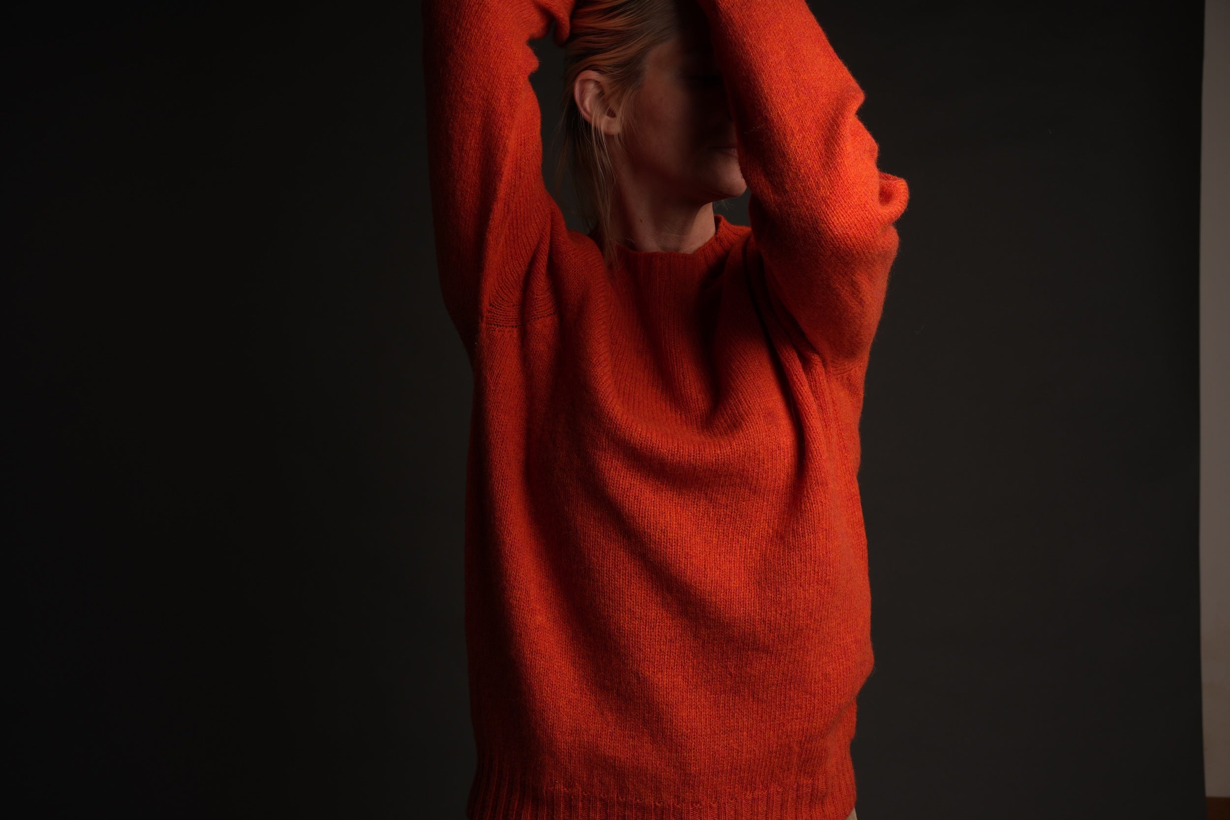 Sienna is 5'6" tall and wears a size S jumper