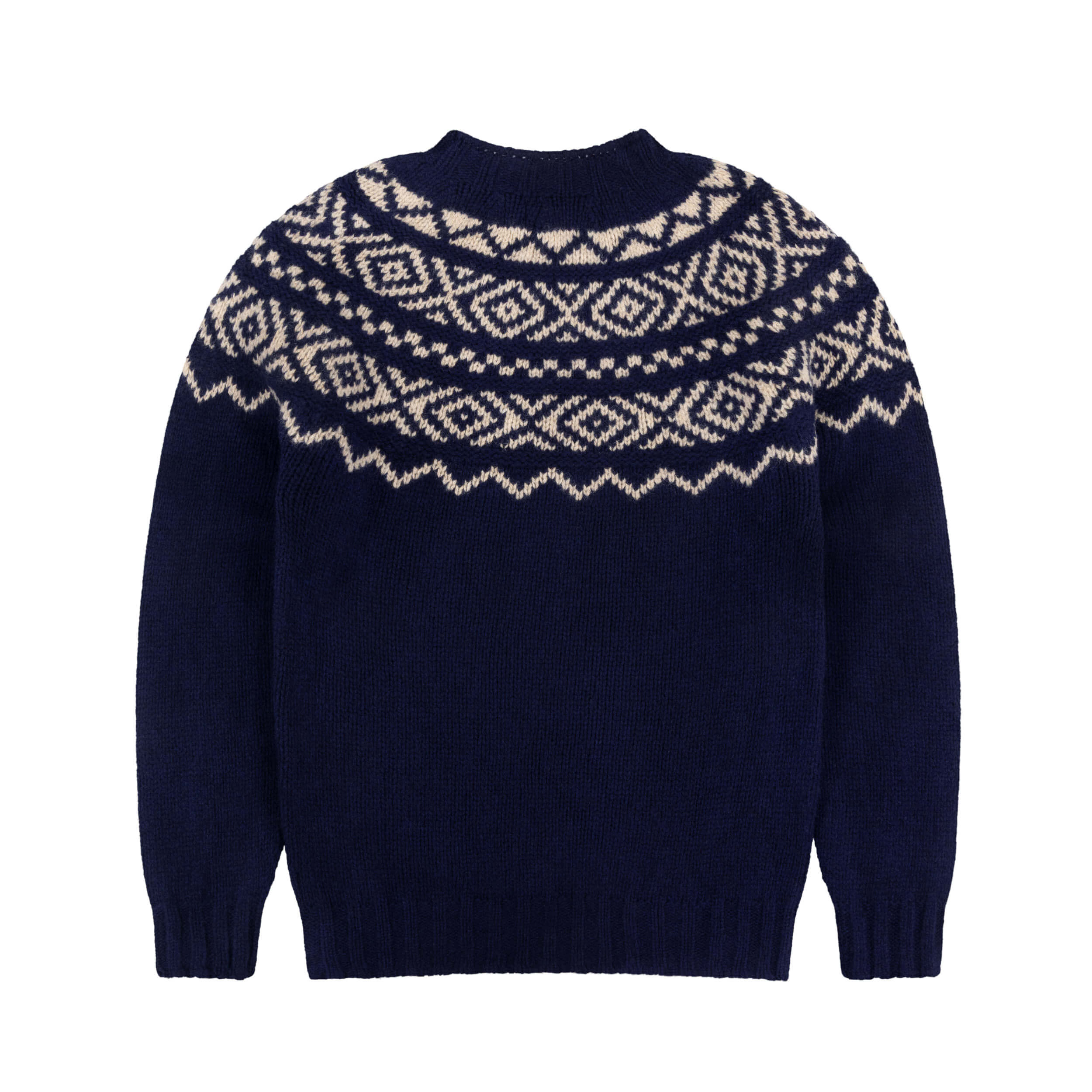 Carrier Company Chunky Wide Yoke In Navy & Cream