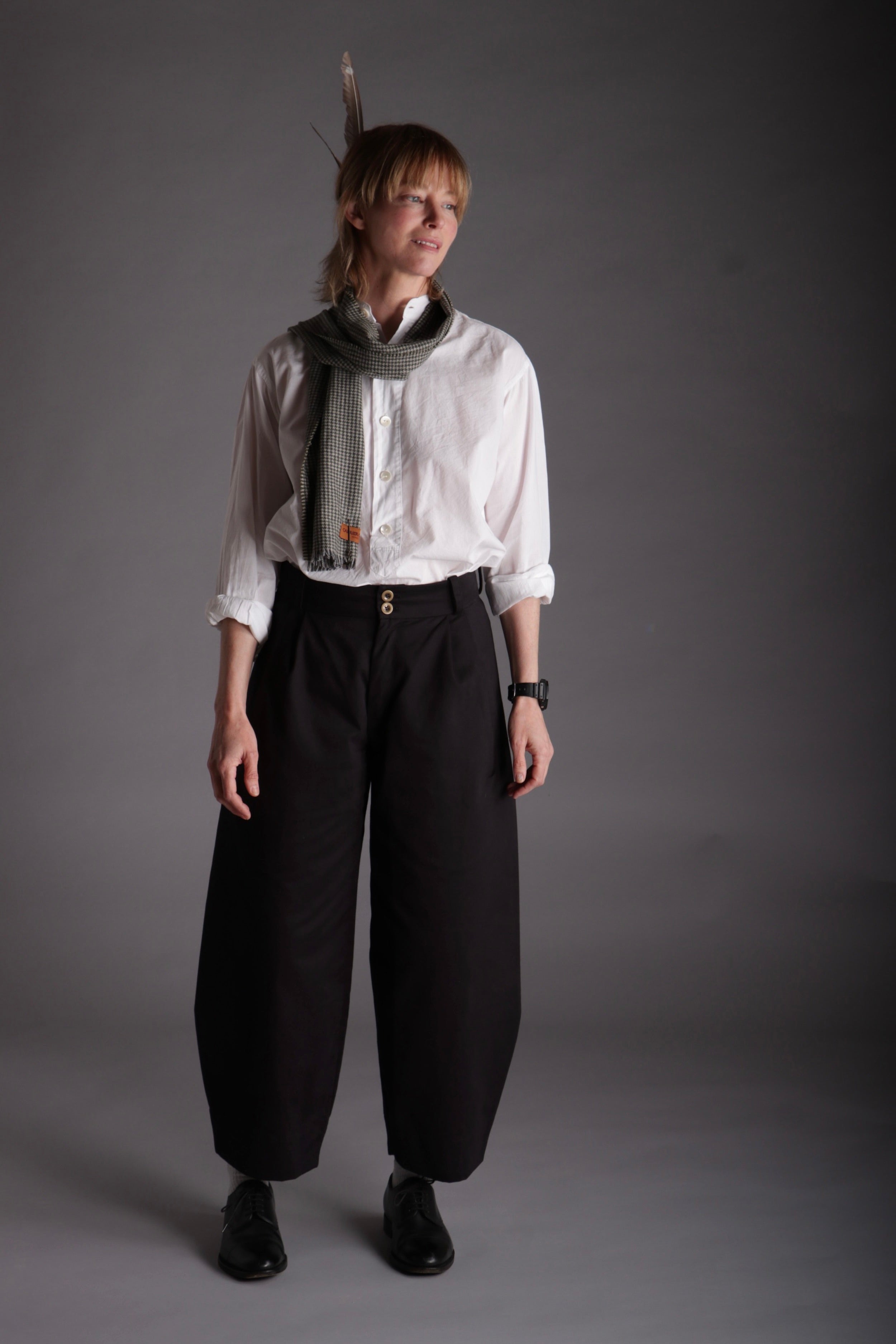 Carrier Company Dutch trouser In Black Cotton Drill