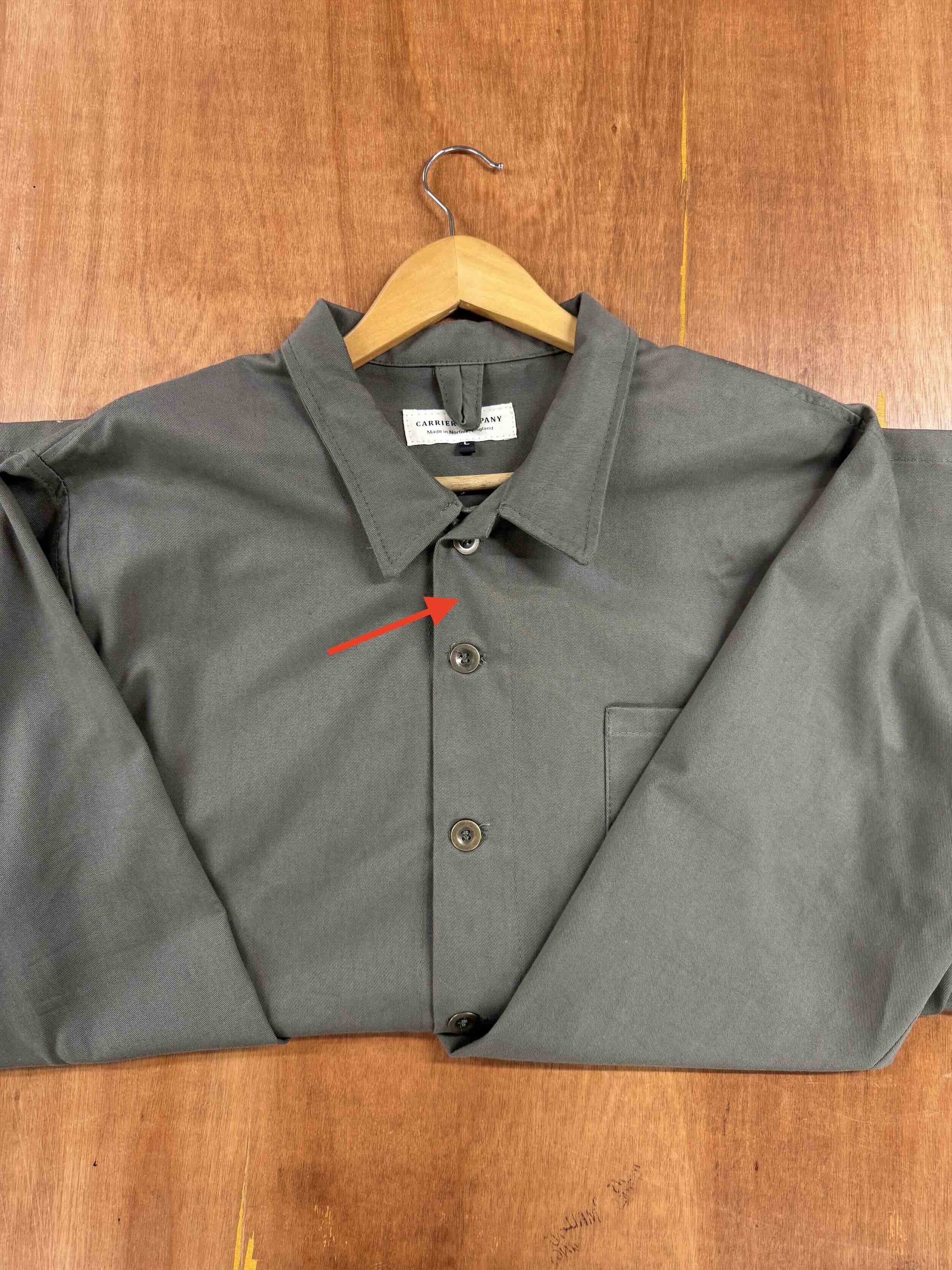 Carrier Company Norfolk Work Jacket in Olive