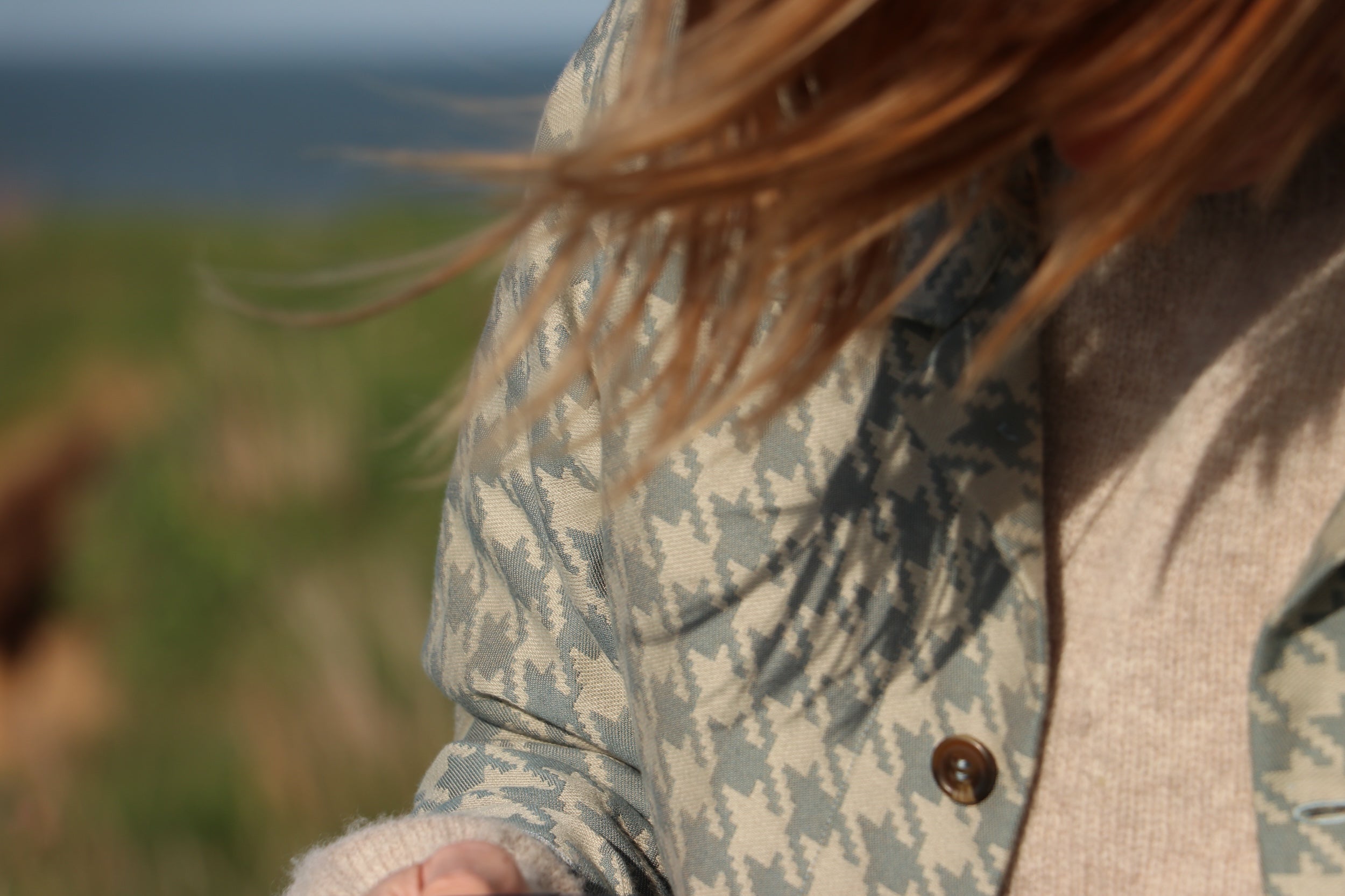 Carrier Company x Flora Soames Norfolk Work Jacket in Duck Egg Walt