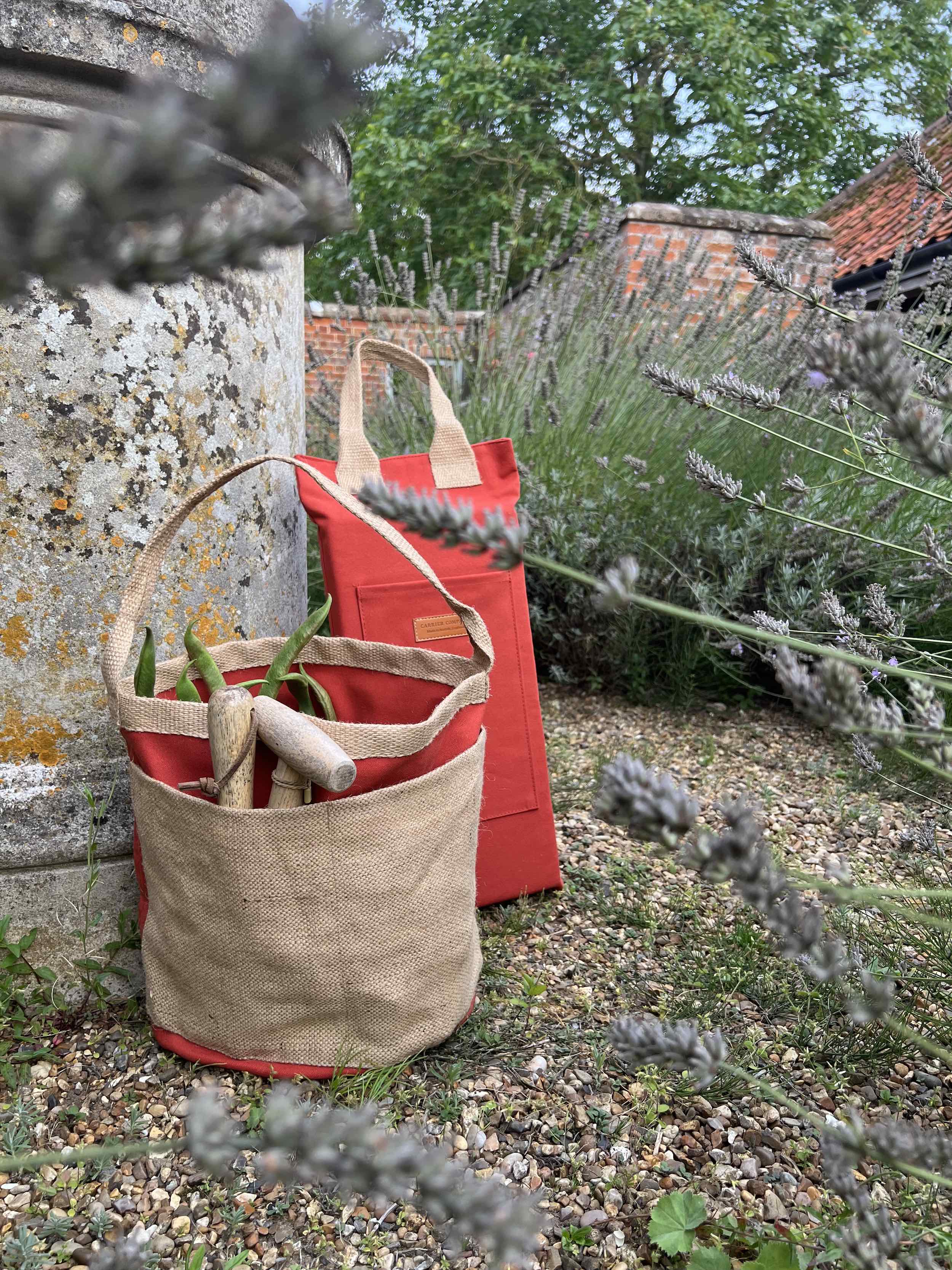 Carrier Company Gardener's Pail and Kneeler