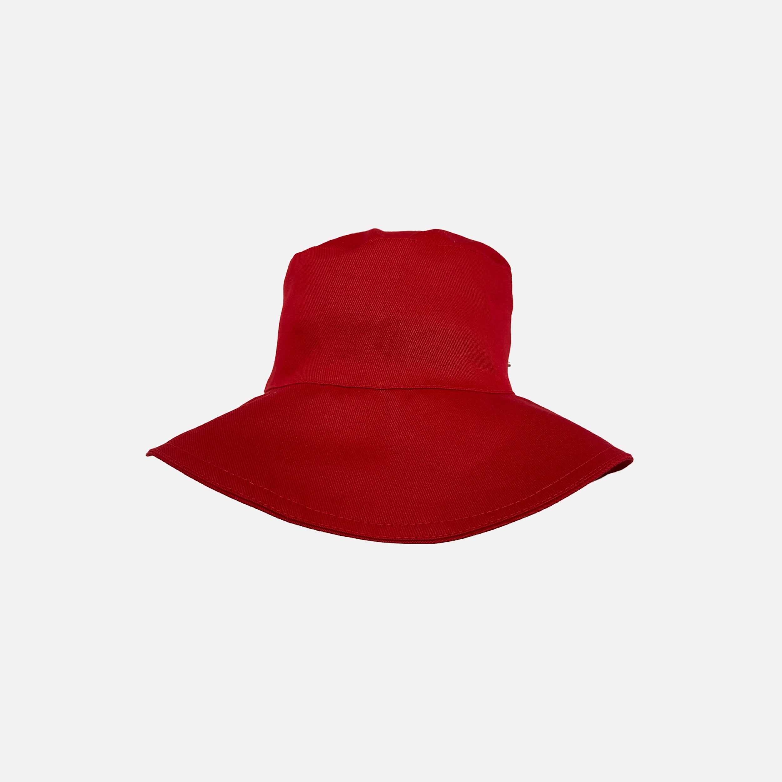 Carrier Company x Scenery Magazine Summer Hat in Red Cotton Twill