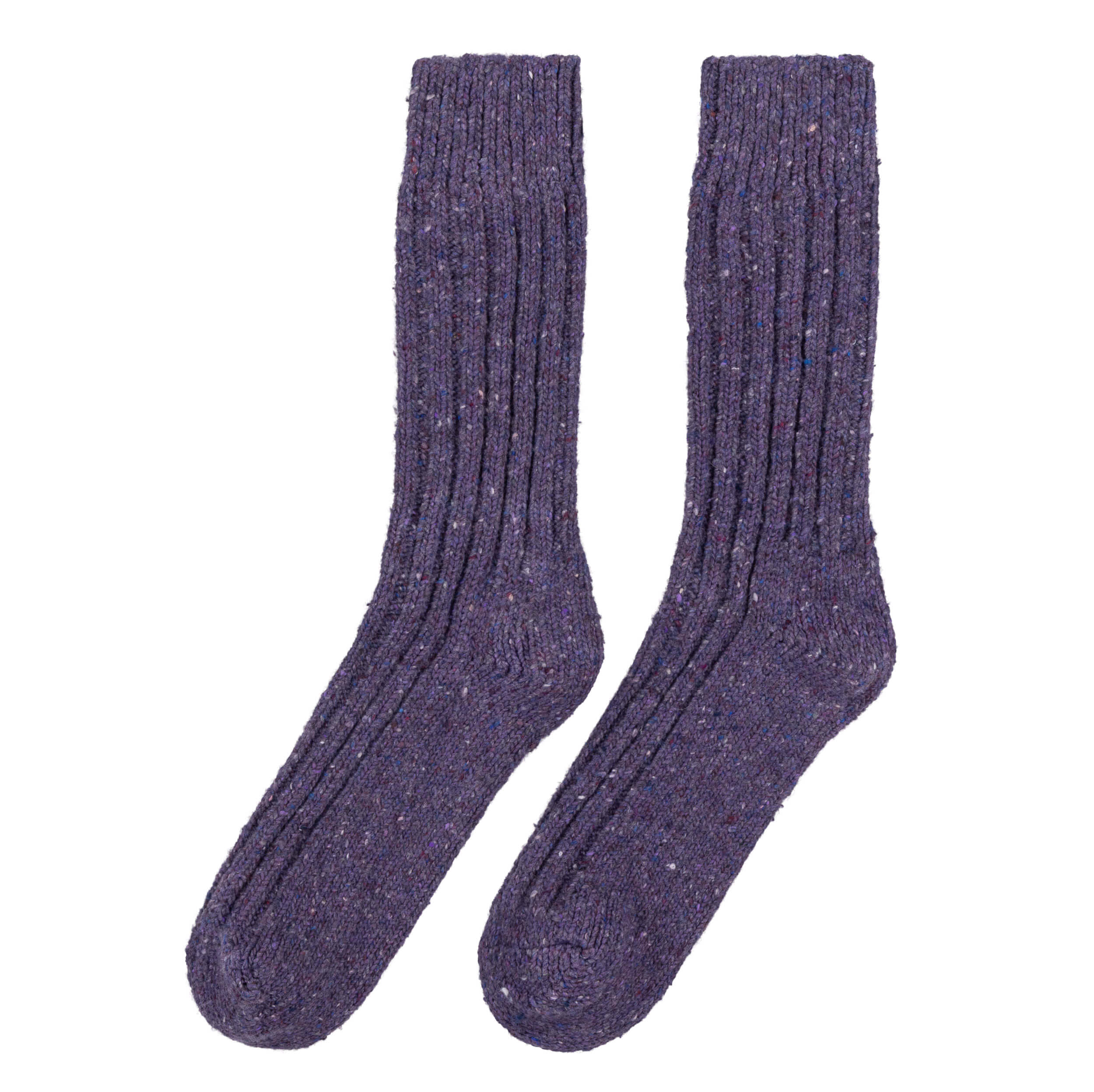 Carrier Company Wool Walking Sock In Purple