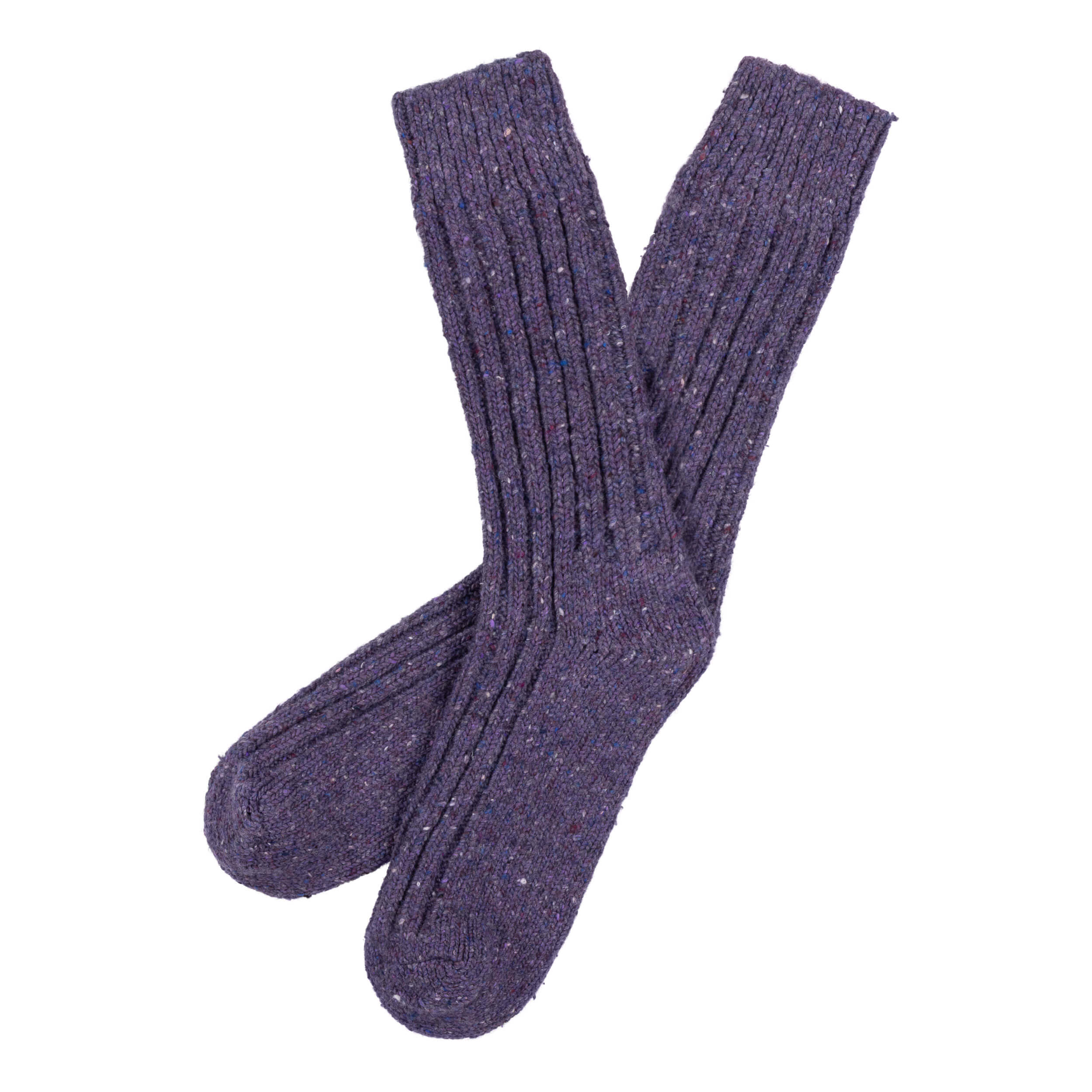 Carrier Company Wool Walking Sock In Purple