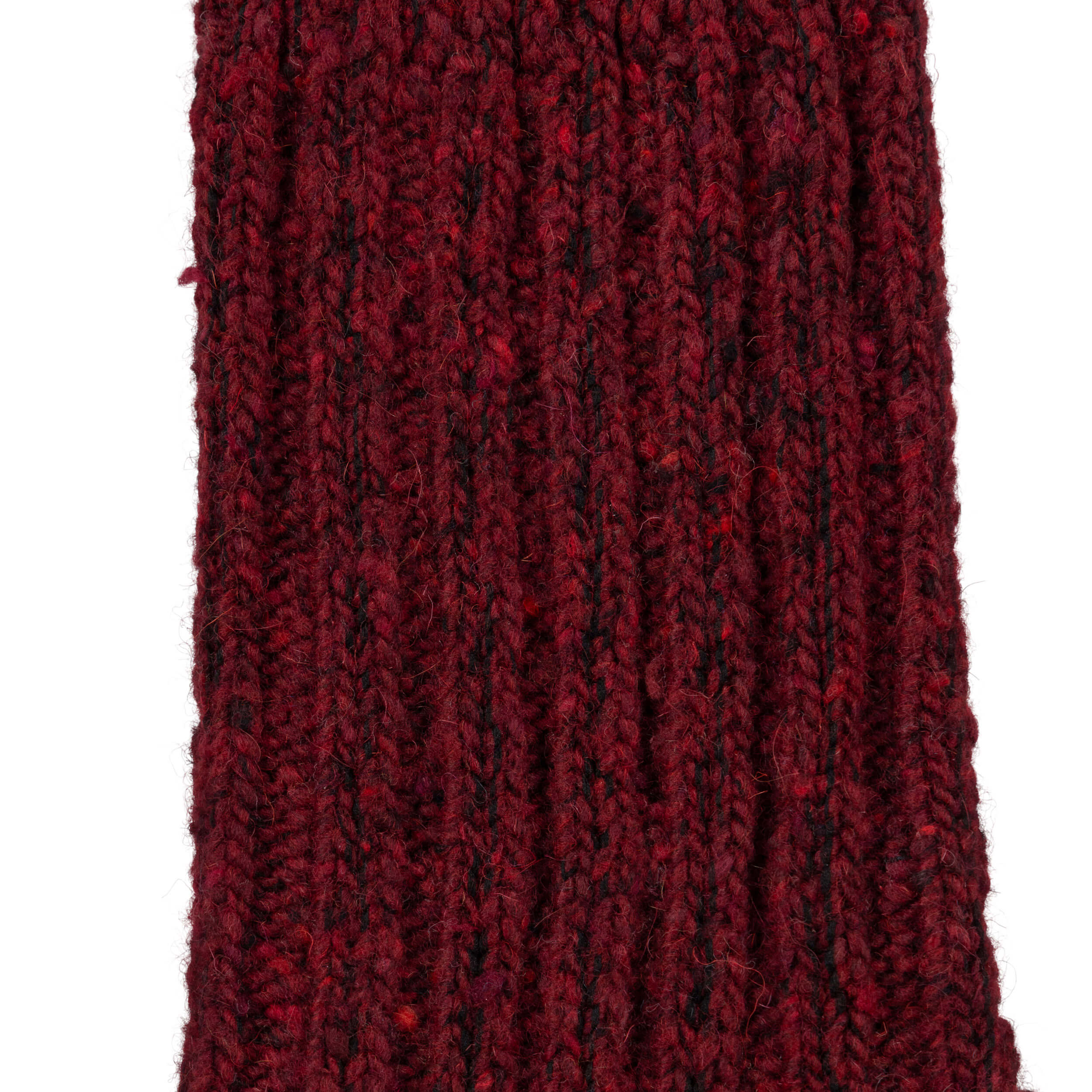 Carrier Company Wool Walking Sock In Burgundy