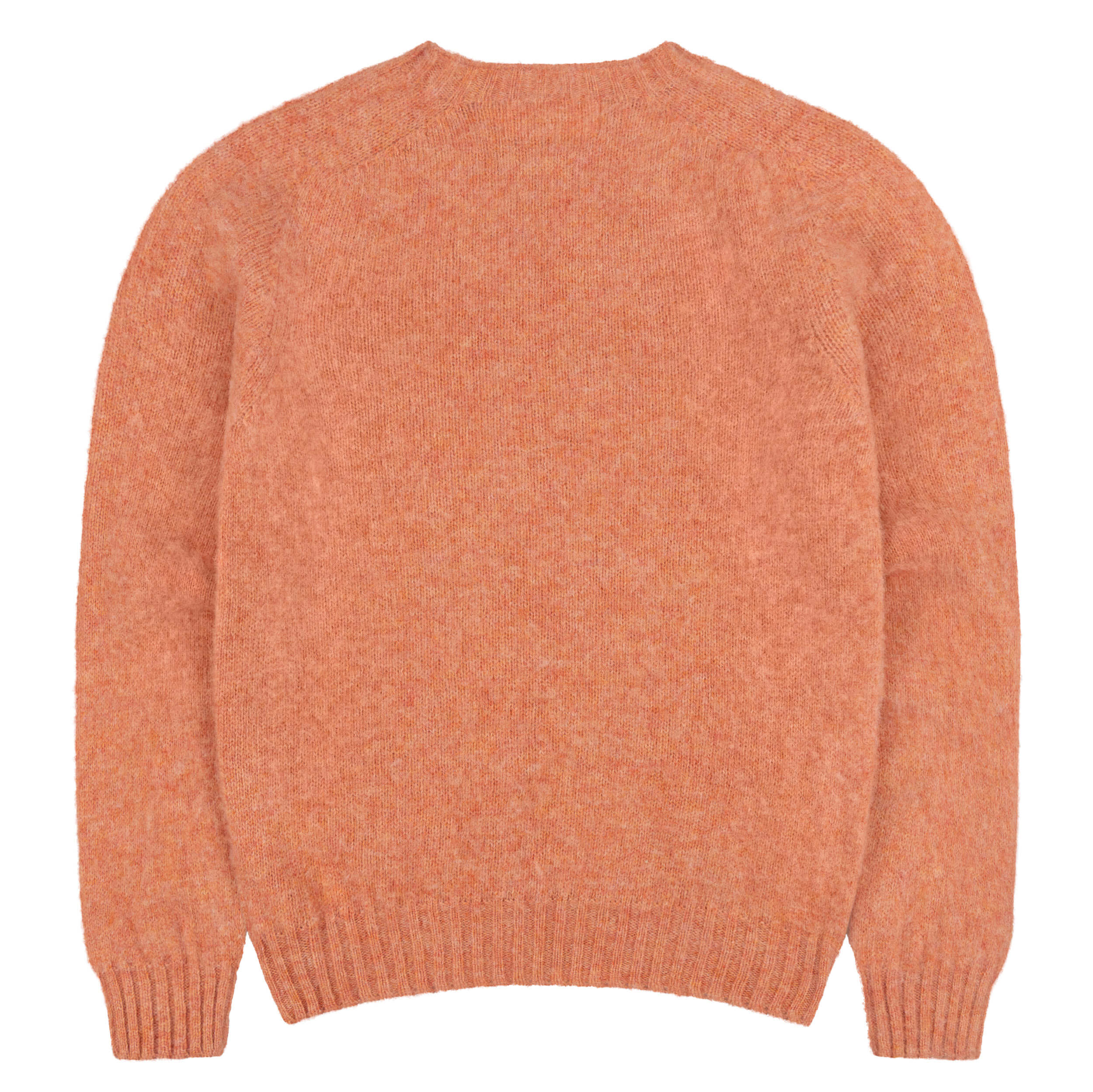 Carrier Company Brushed Shetland Lambswool Jumper in Tea Rose