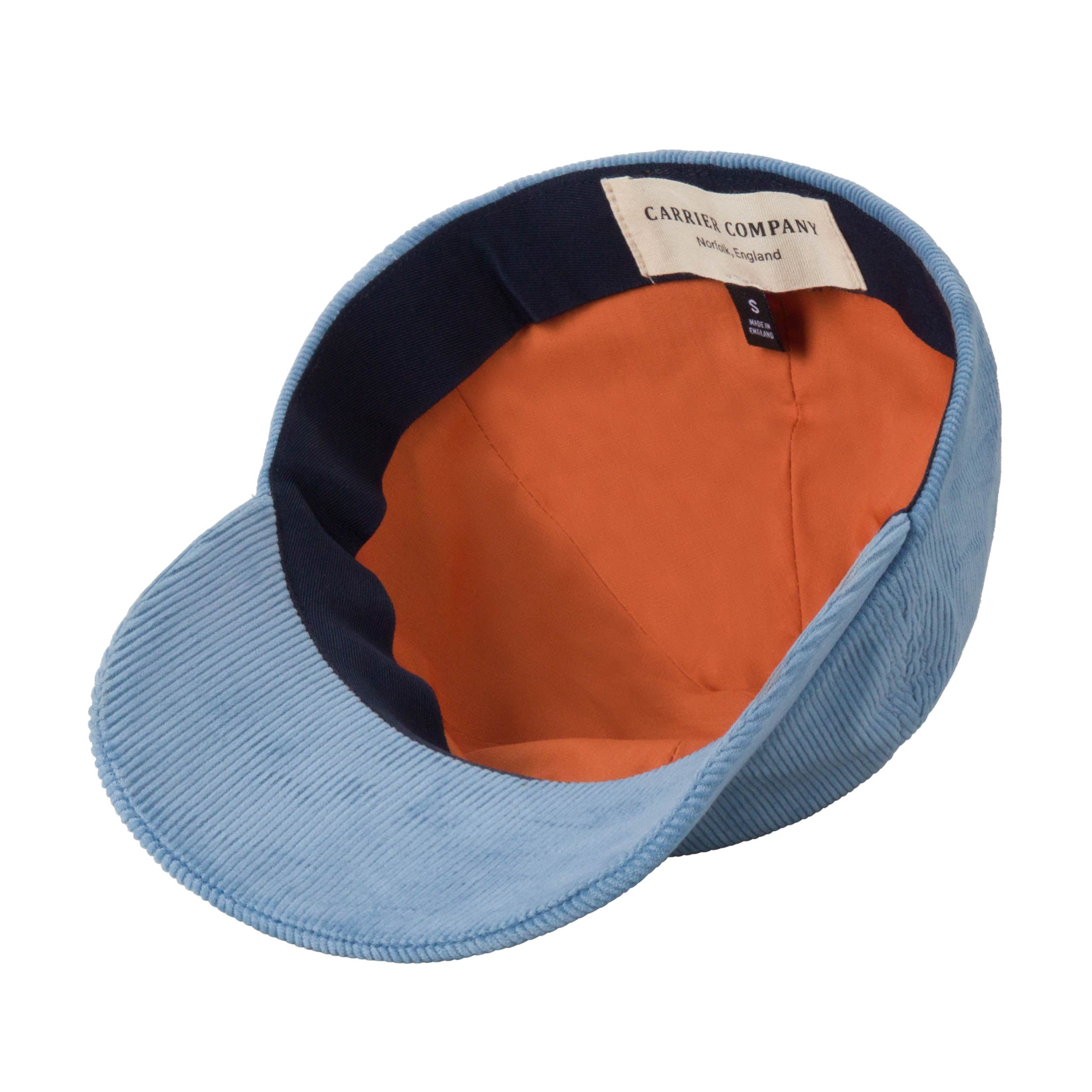 Carrier Company Corduroy Baseball Cap in Sky