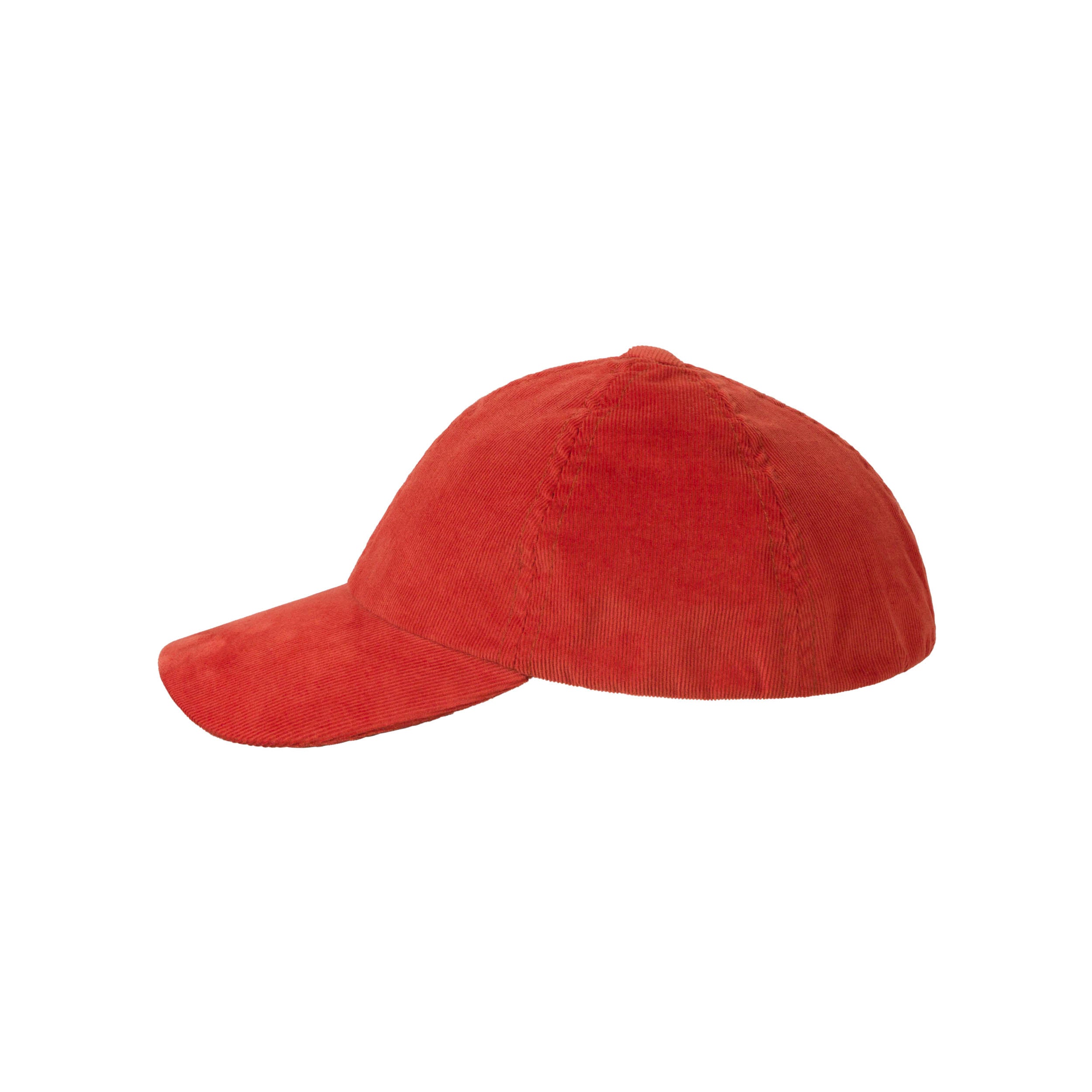 Carrier Company Corduroy Baseball Cap in Rust