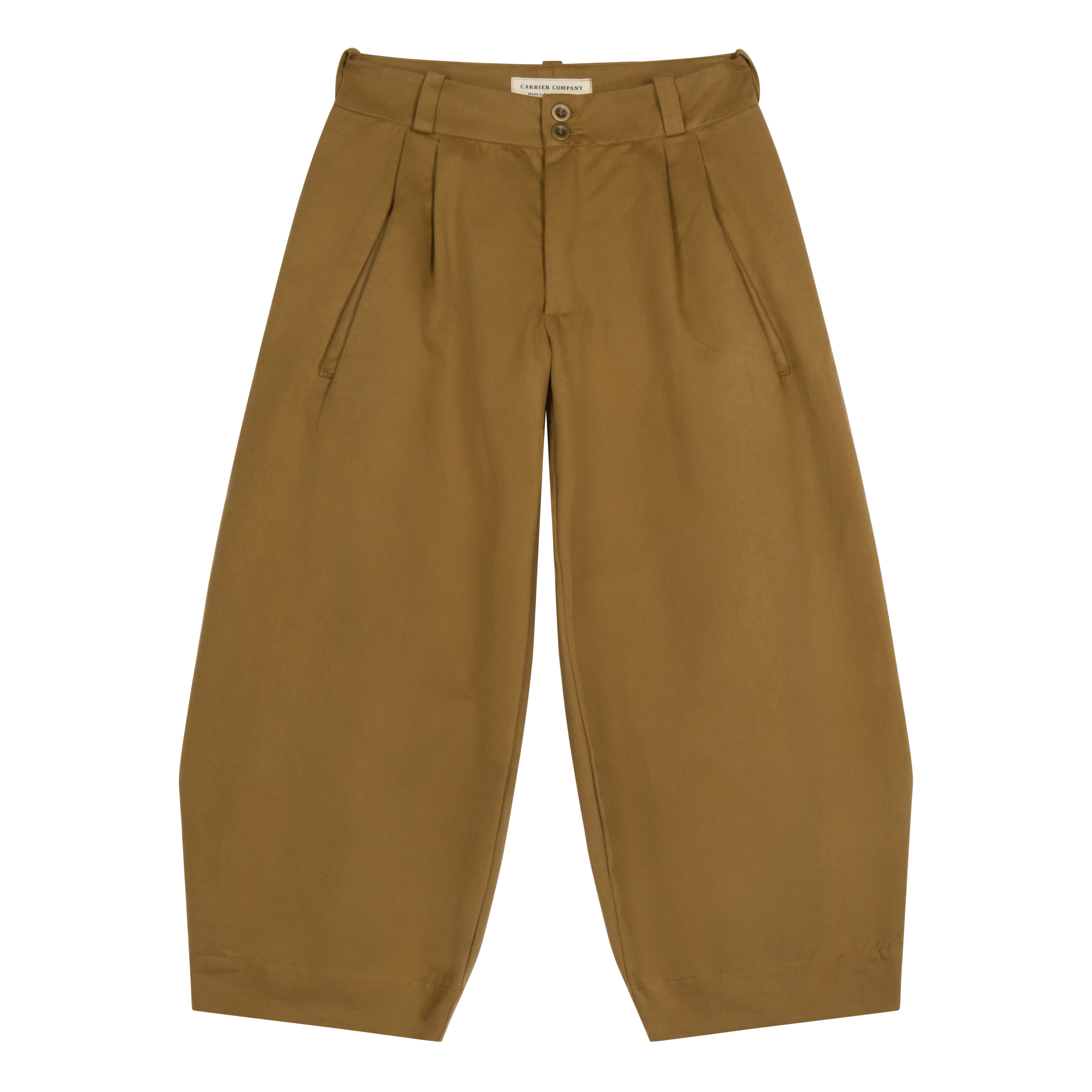 Dutch Trouser in Tan Cotton Drill