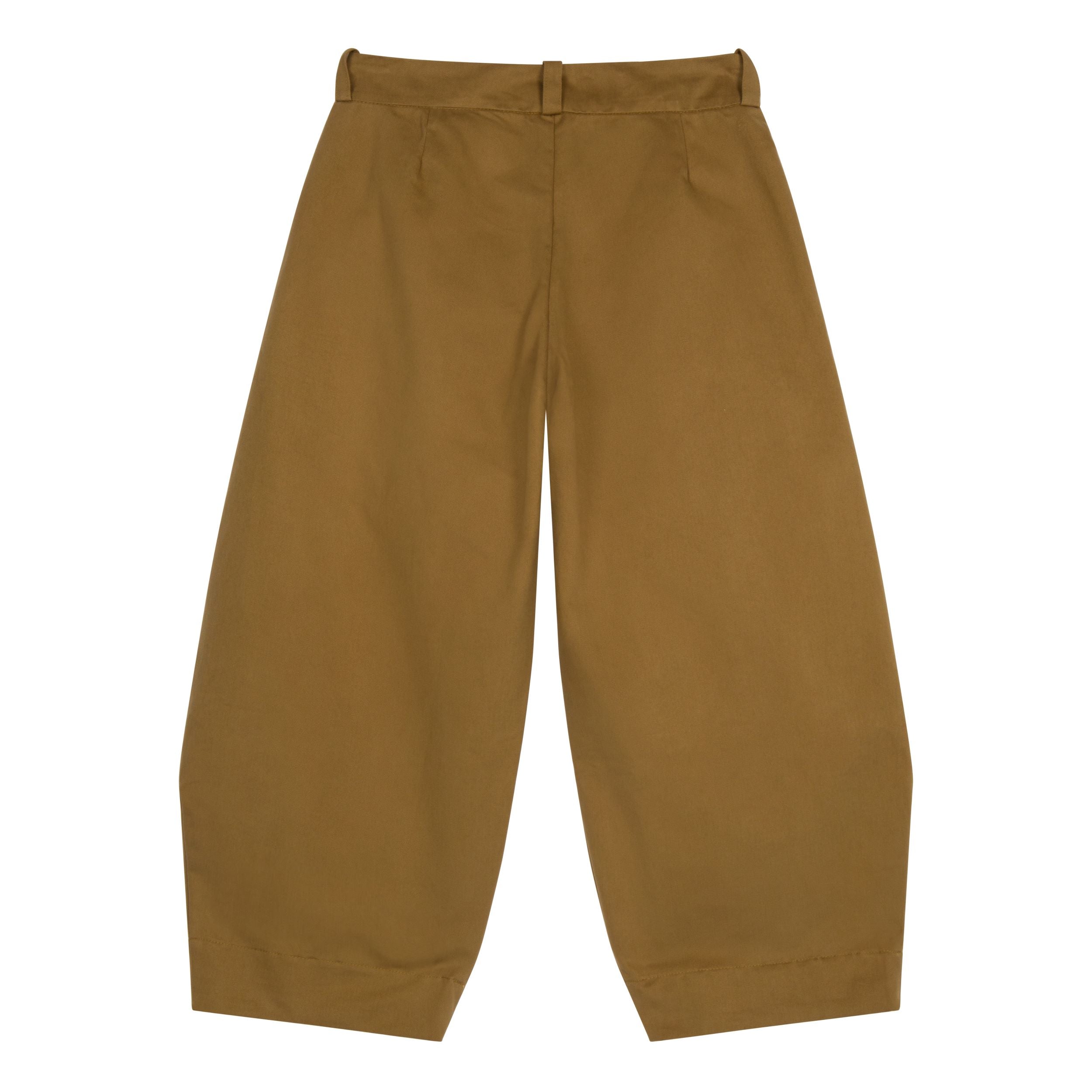 Dutch Trouser in Tan Cotton Twill