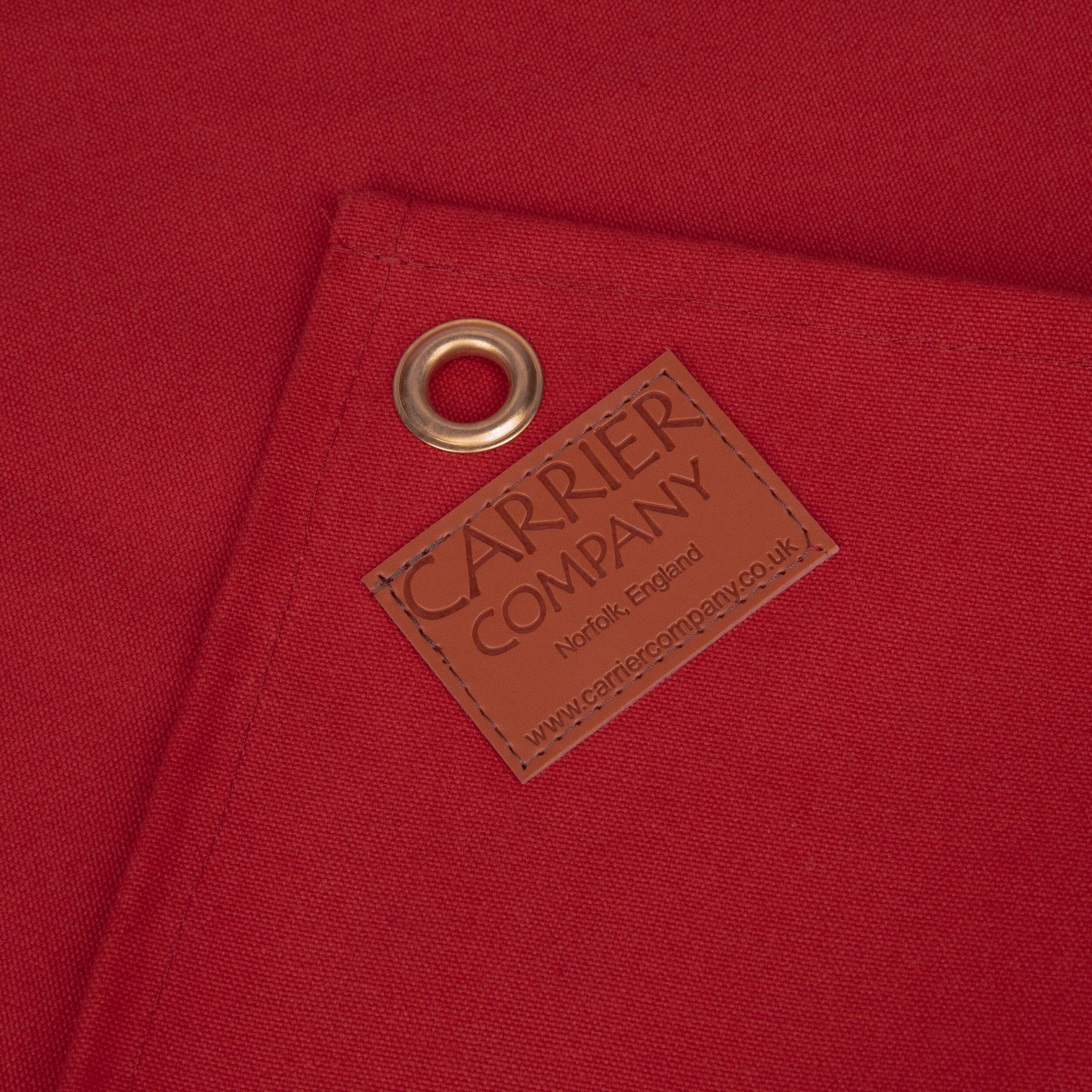 Carrier Company Canvas Ground Sheet In Poppy