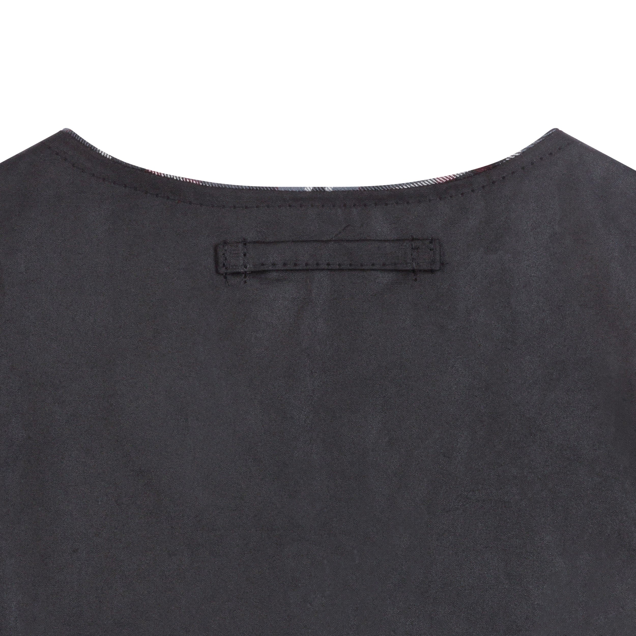 Carrier Company Jerkin In Black Wax c Cotton