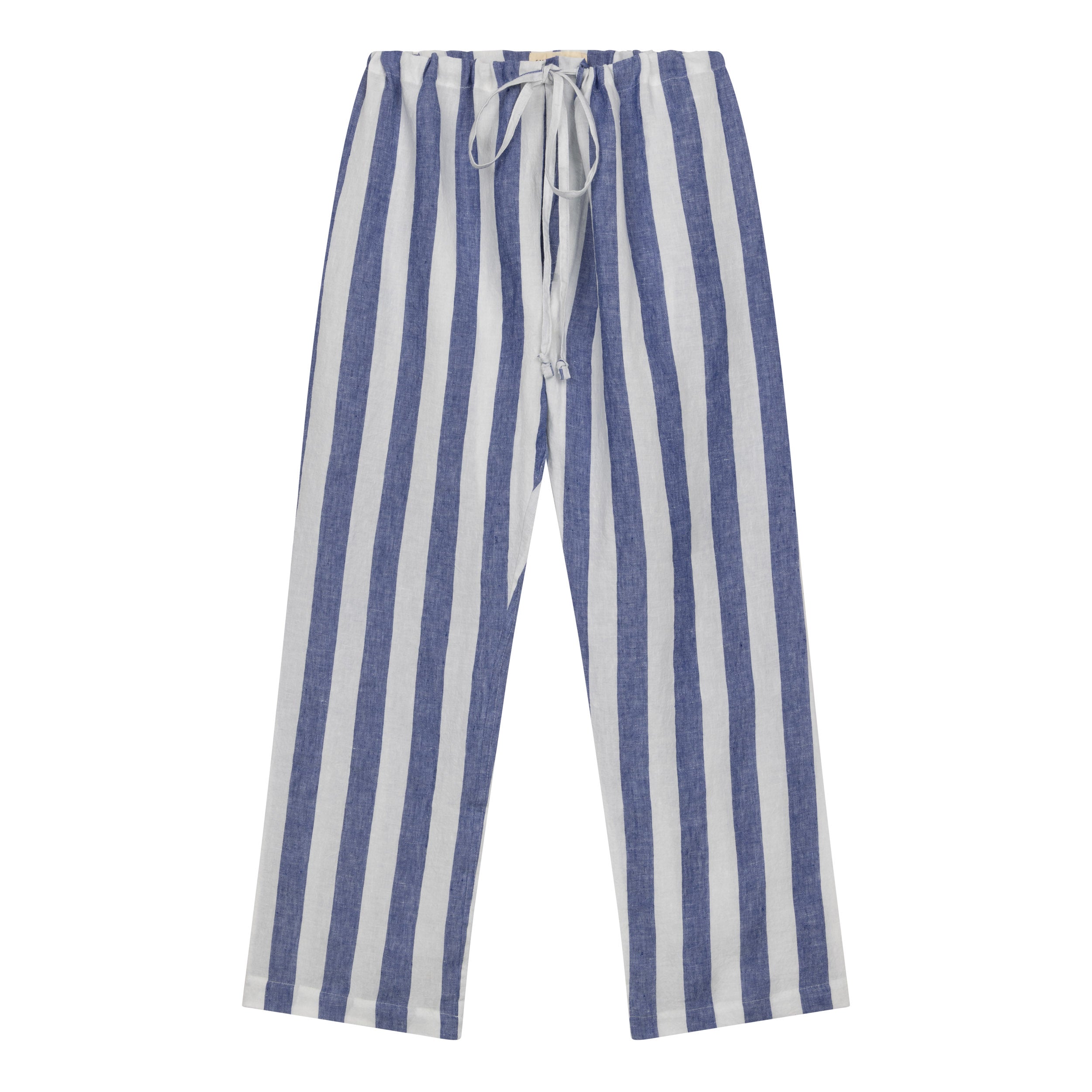 Carrier Company Blue & White Striped Linen Pyjama