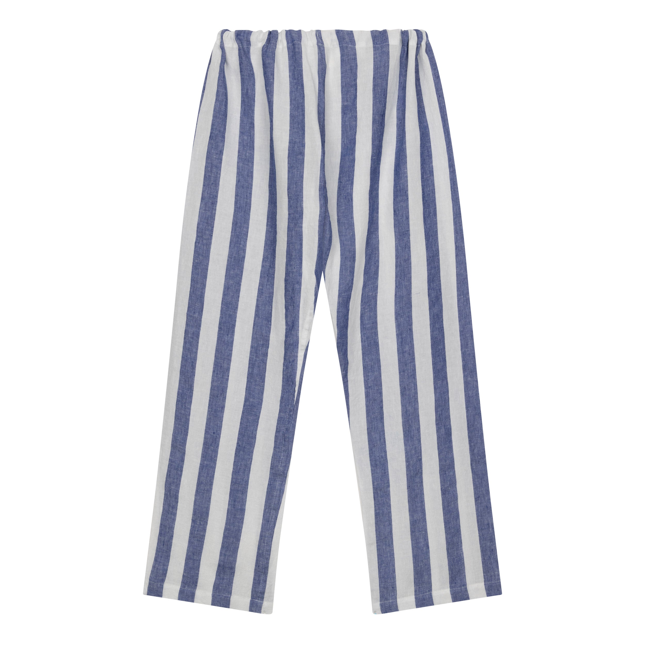 Carrier Company Blue & White Striped Linen Pyjama