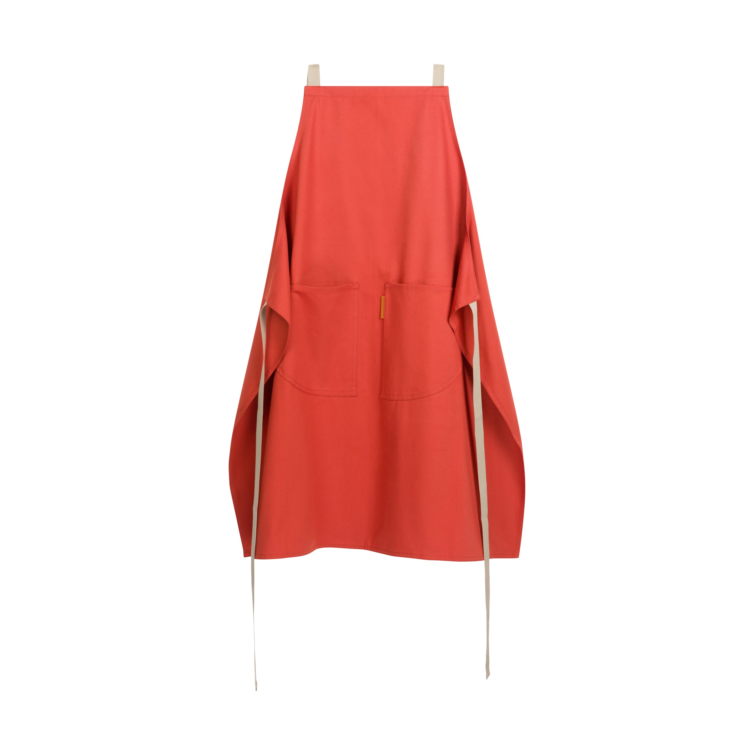 Carrier Company Long Apron in Orange