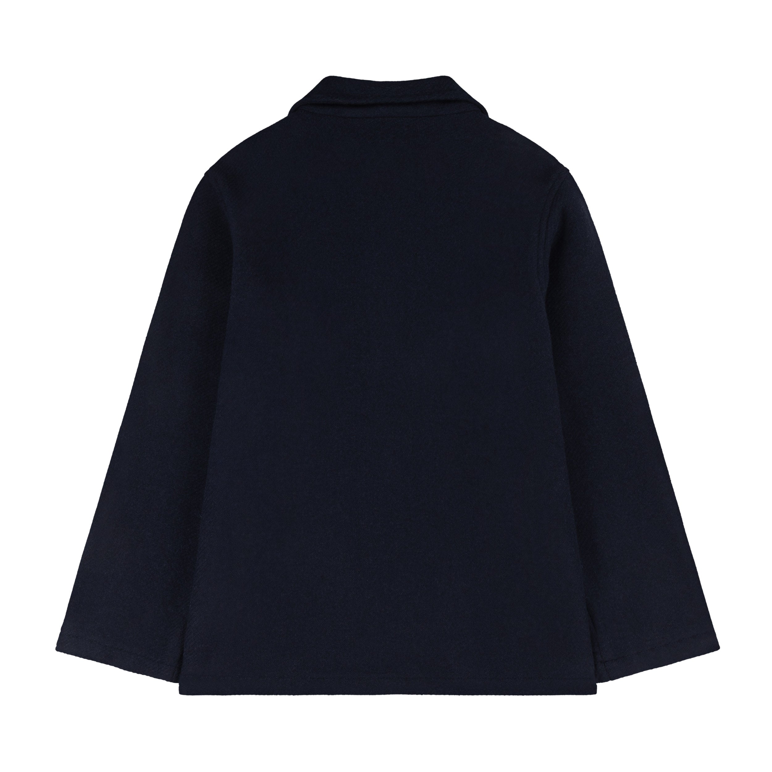 Carrier Company Plain Wool Jacket In Navy