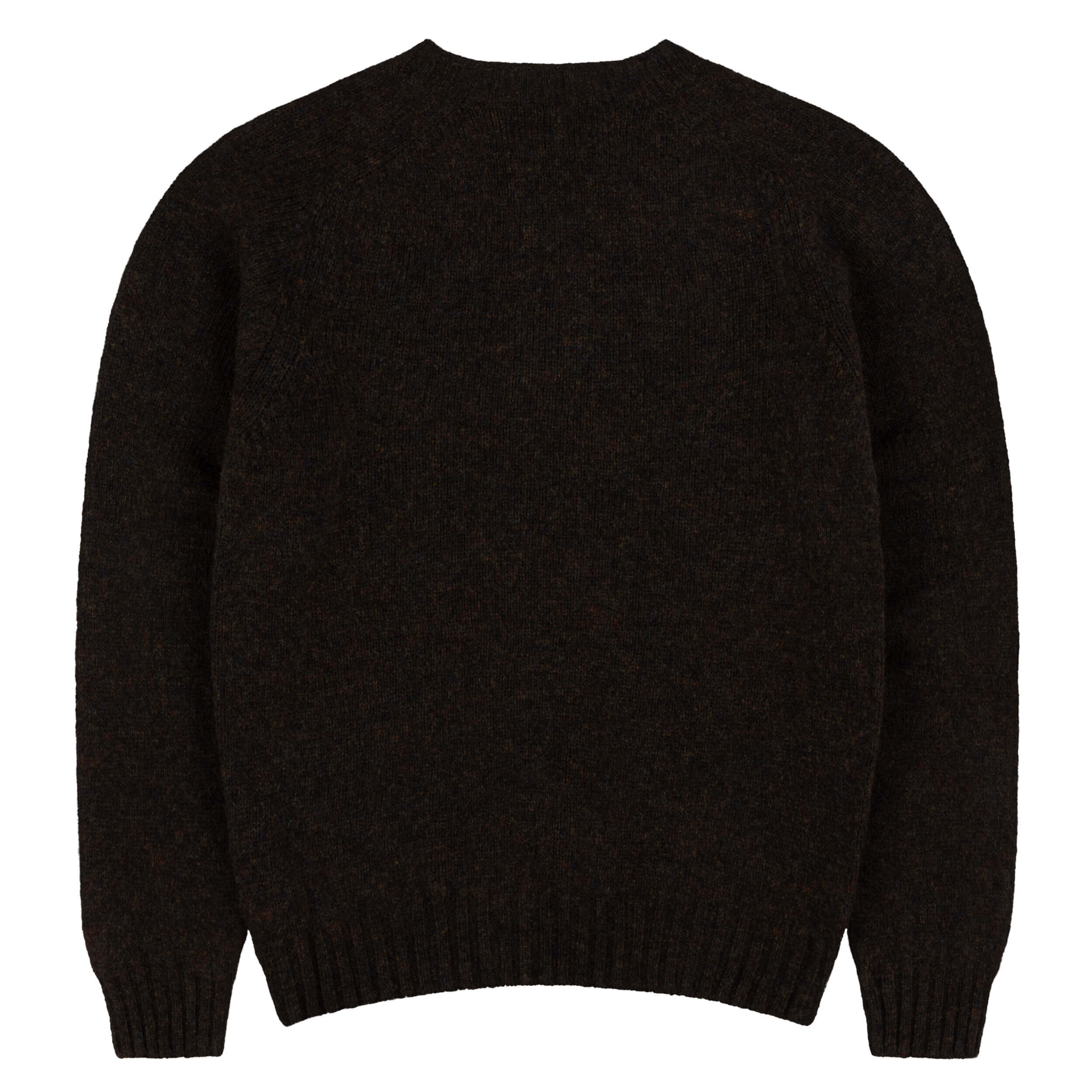 Carrier Company Shetland Lambswool Jumper in Plough