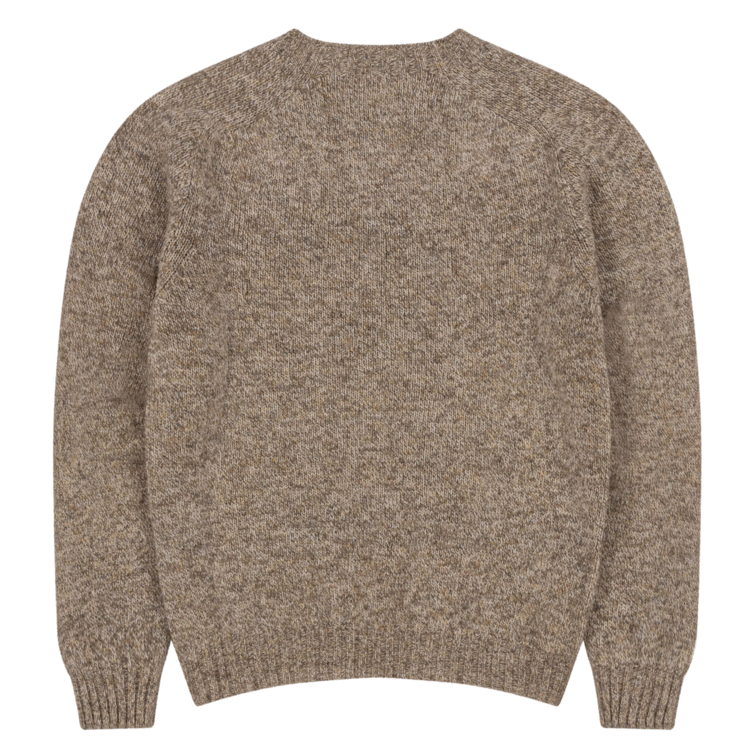 Carrier Company Shetland Lambswool Jumper in Shingle