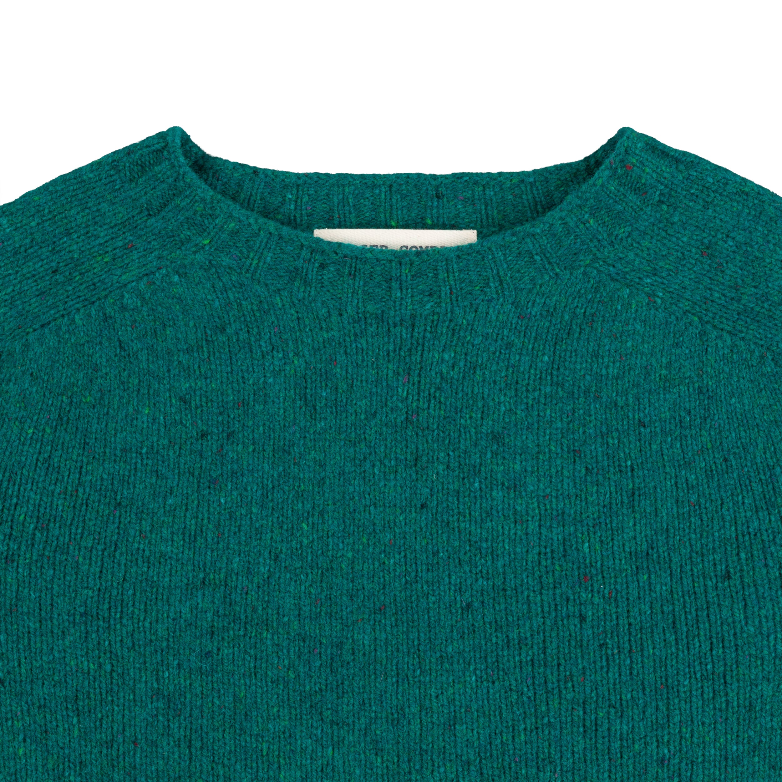 Carrier Company Shetland Lambswool Jumper in Dragon