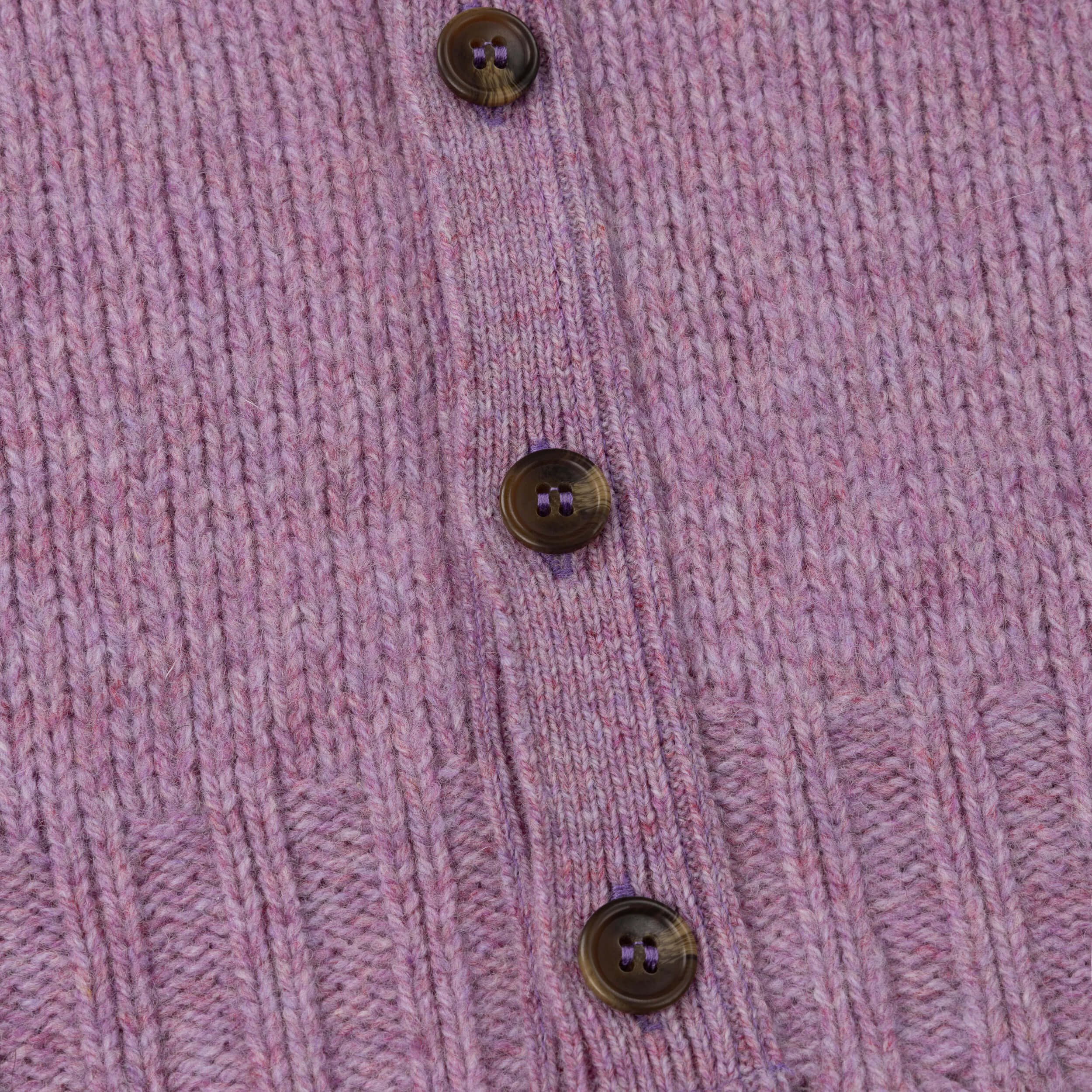 Carrier Company Sleeveless Cardigan in Lilac