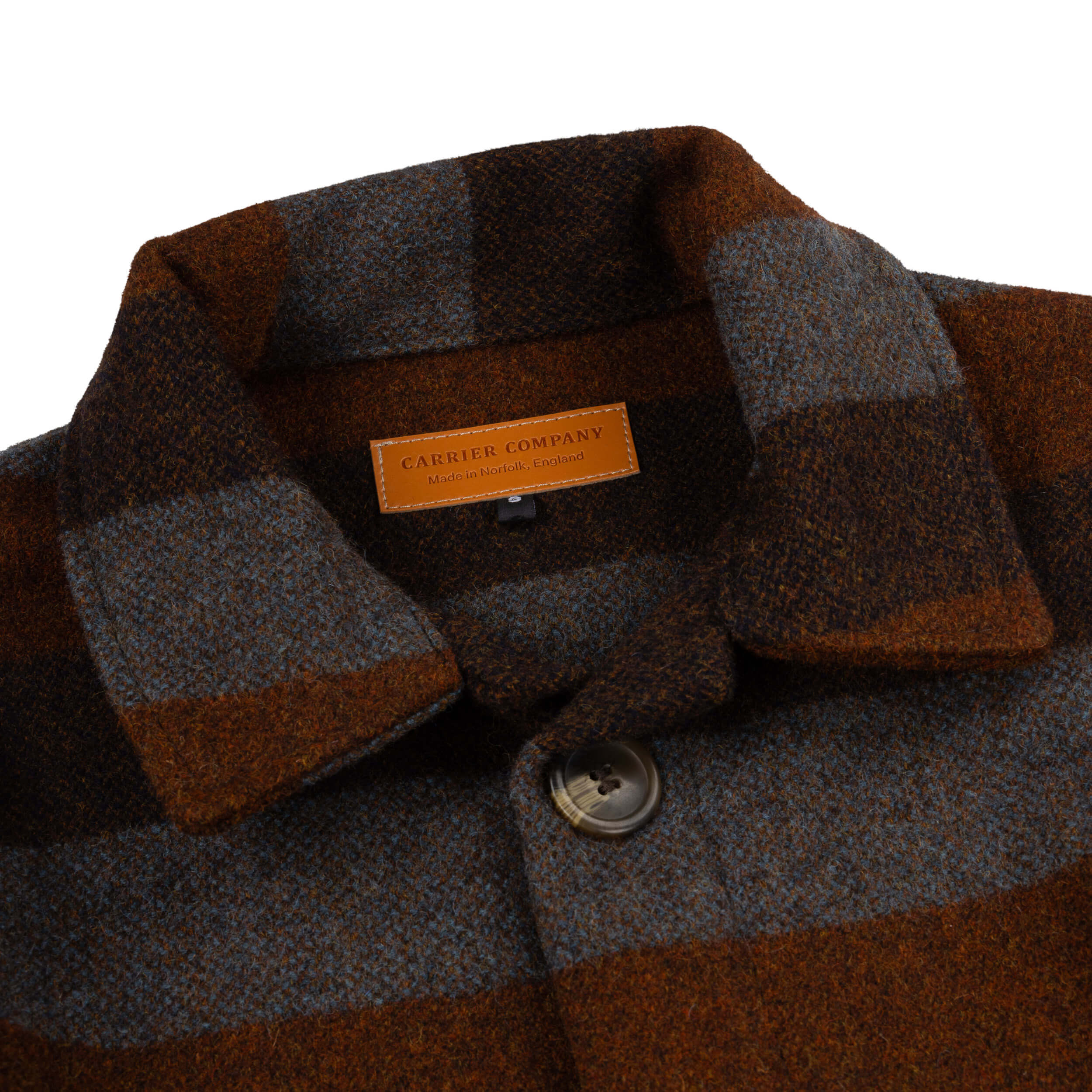 Carrier Company Wool jacket in Conker Stripe