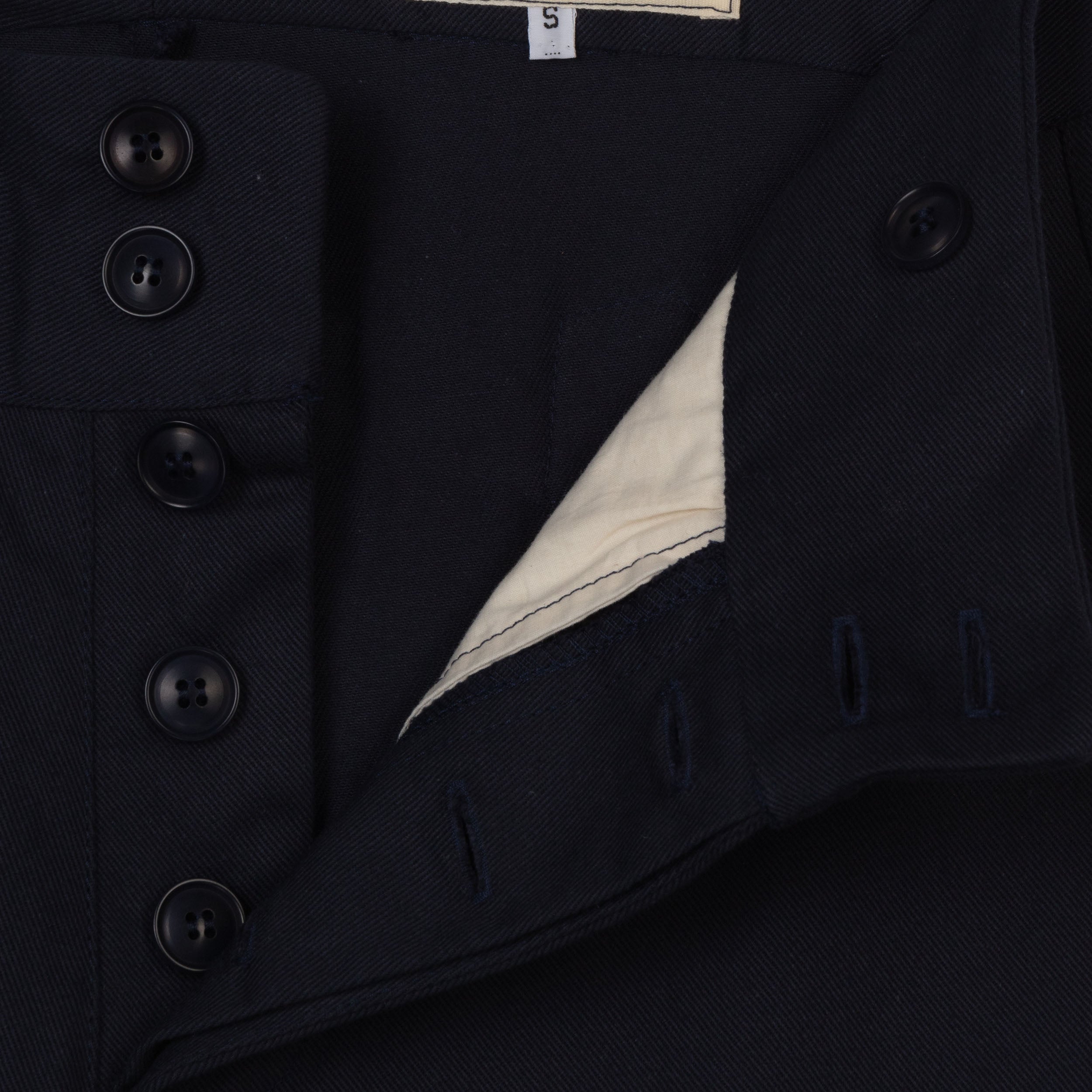 Carrier Company Colonial Trouser in Navy Cotton Drill