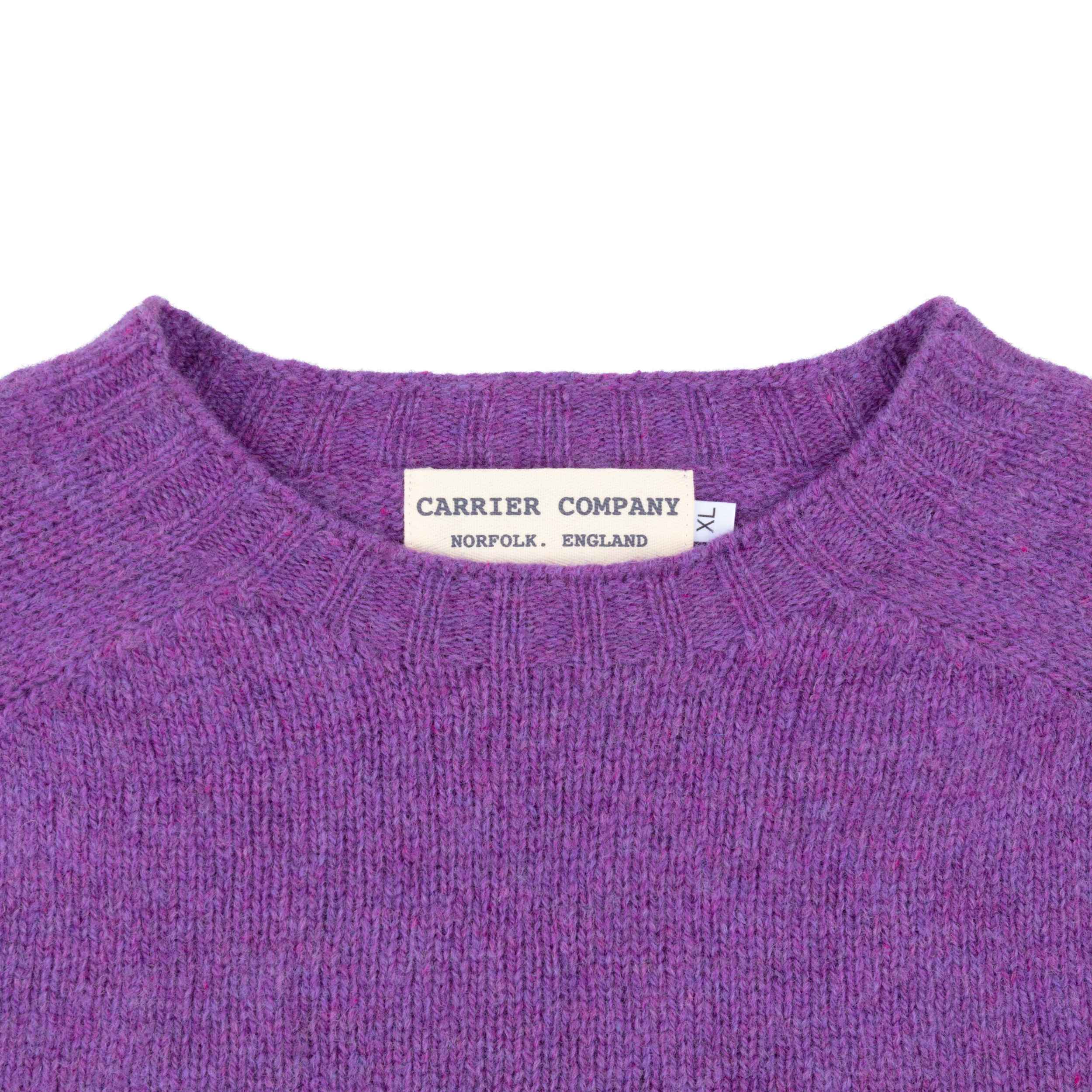 Carrier Company Shetland Lambswool Jumper in Allium