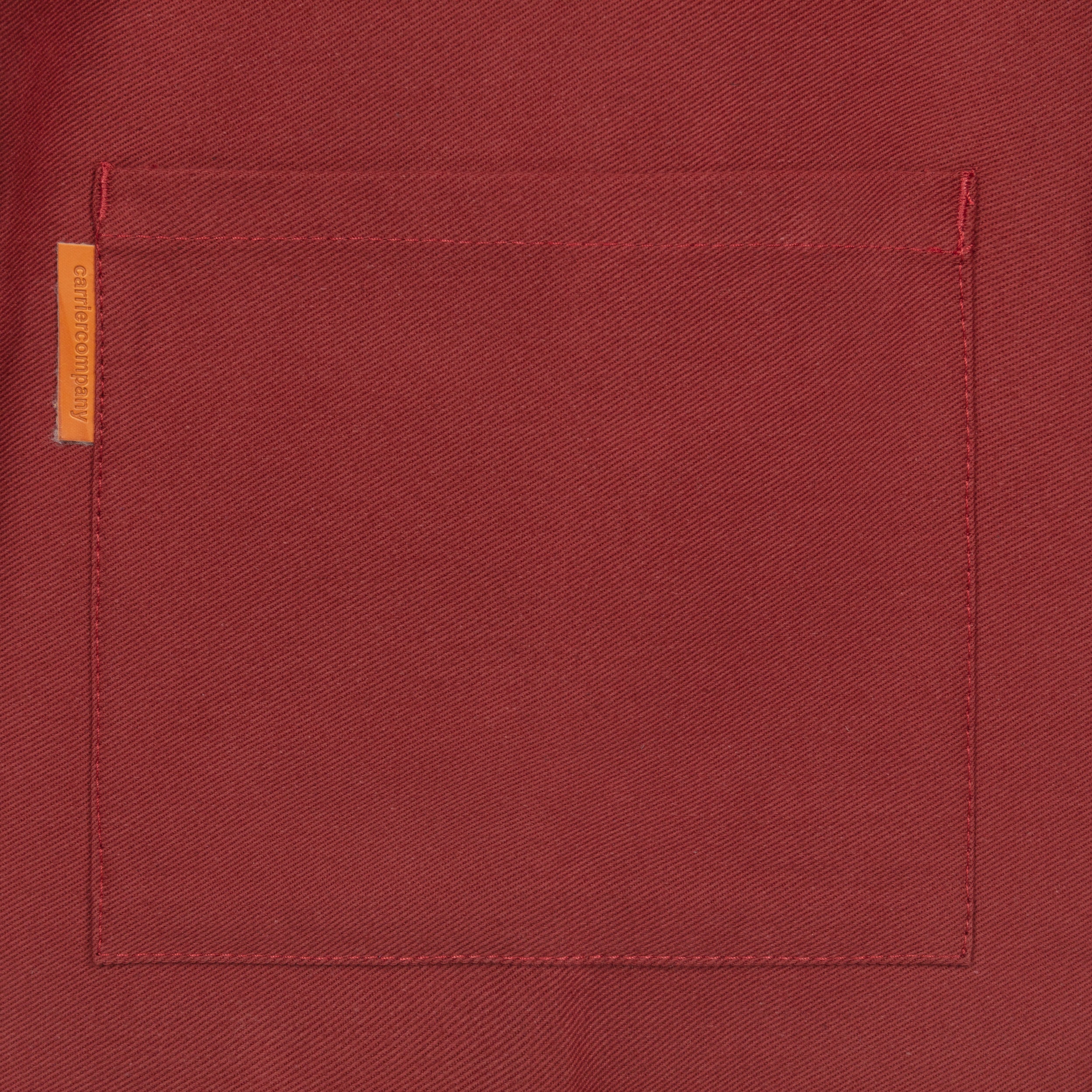 Carrier Company V-Neck Smock in Breton Red