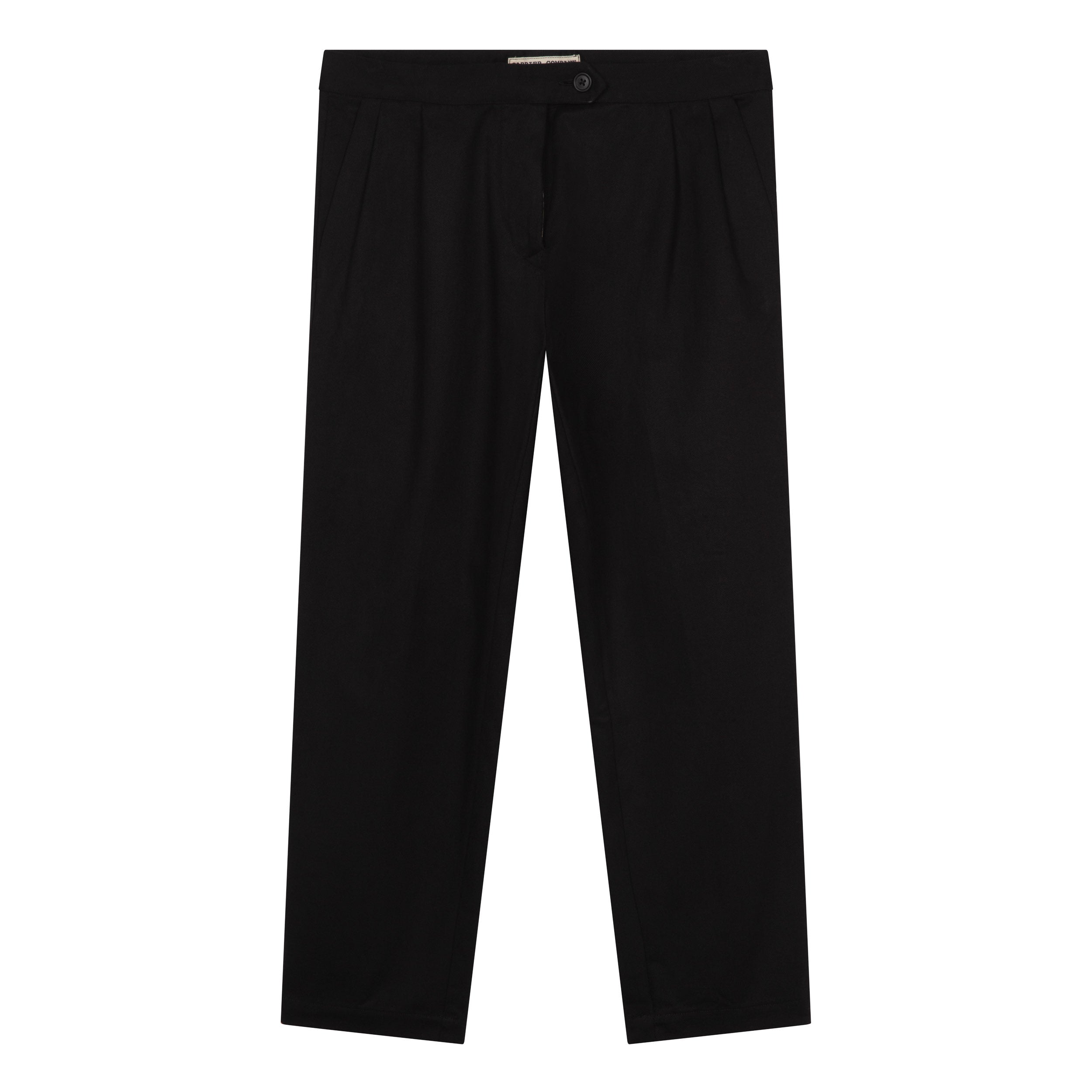 Carrier Company Cropped Trouser in Black