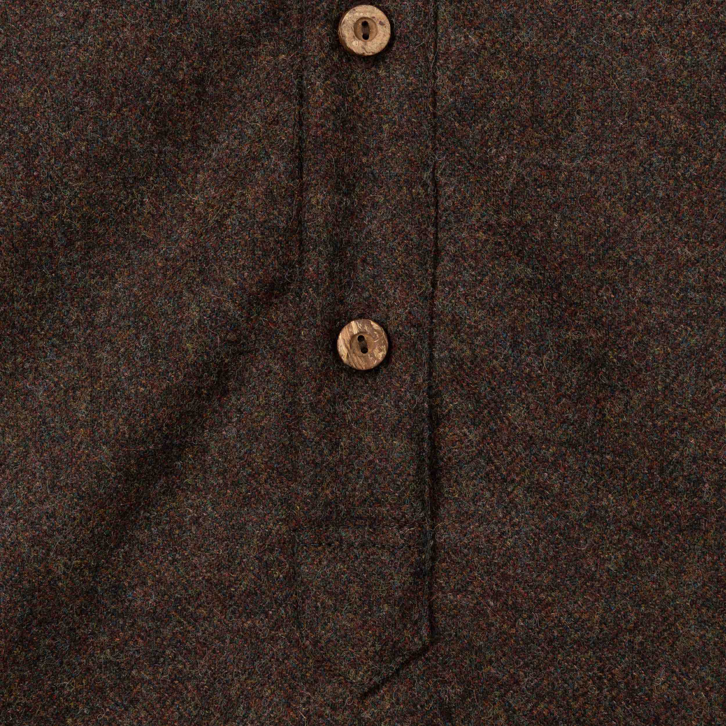 Carrier Company Wool Overshirt in Peat